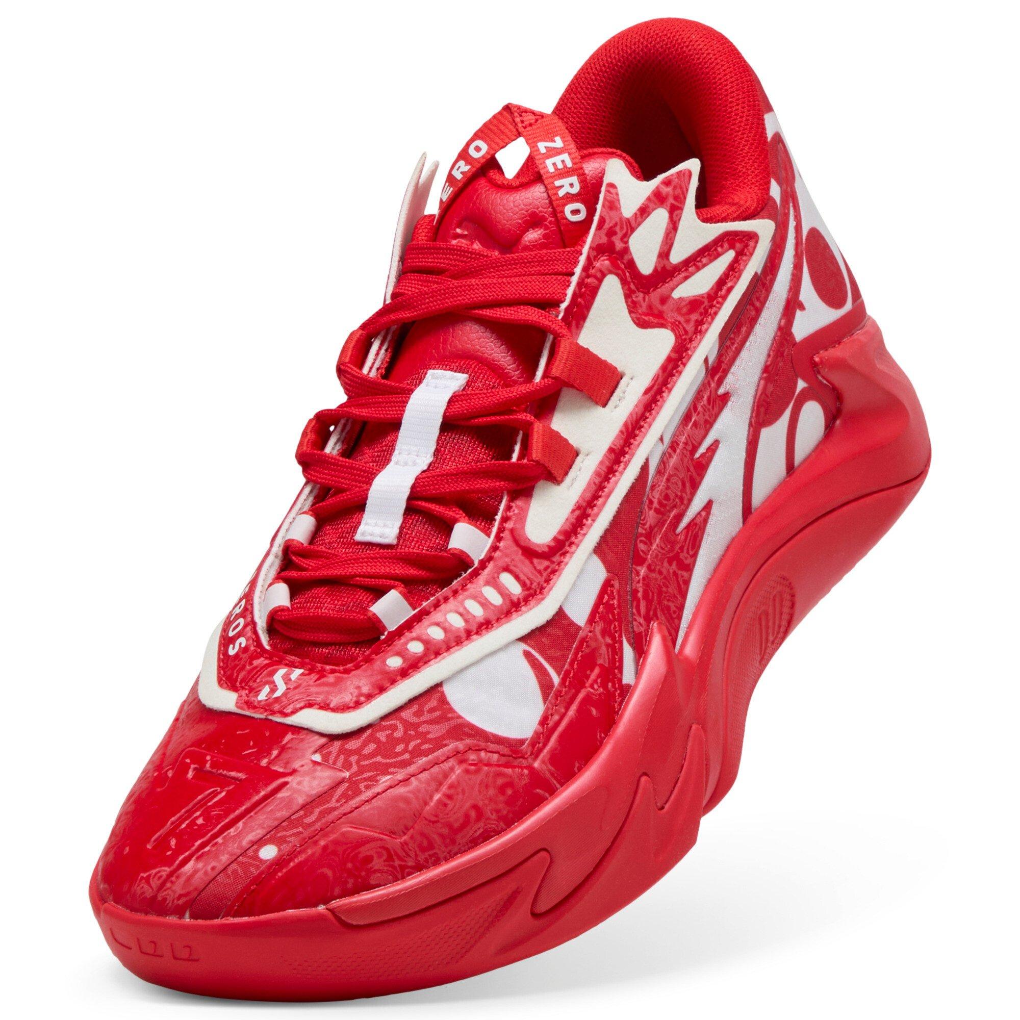 PUMA Scoot Zeros II "For All Time Red/PUMA White" Men's Basketball Shoe - RED/WHITE Thumbnail View 5