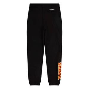 Pro Standard Big Boys' NBA Atlanta Hawks Classic Fleece Sweatpants -Black