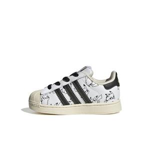 adidas Originals Pok&eacute;mon Superstar II "Pikachu" Toddler Kids' Shoe - WHITE/BLACK/GOLD