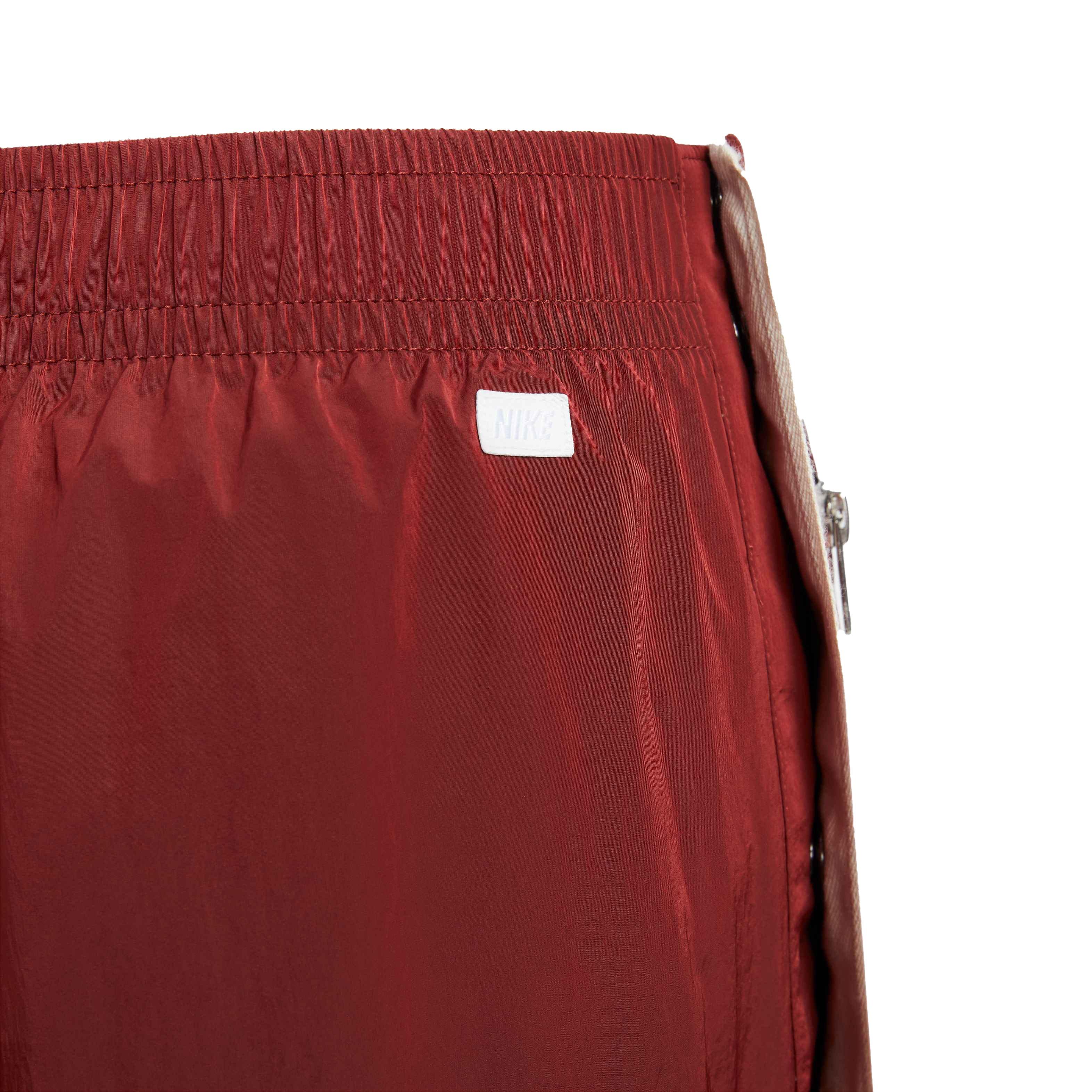 Nike Men's Sportswear Woven Unlined Tearaway Pants - RED Thumbnail View 5