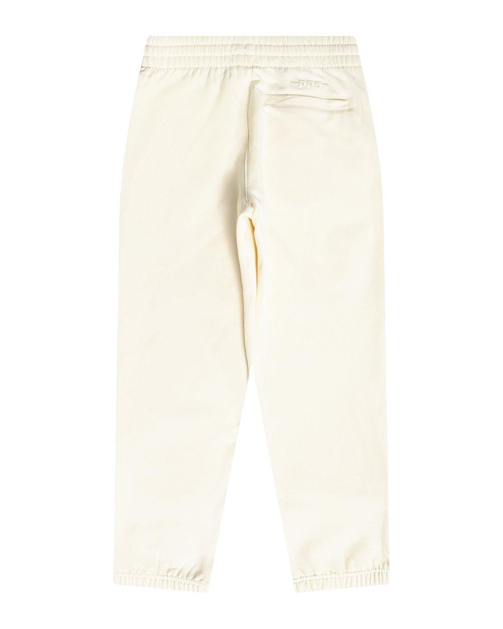 Pro Standard Big Boys' NBA Atlanta Hawks Neutral Fleece Sweatpants - Cream - CREAM Thumbnail View 2