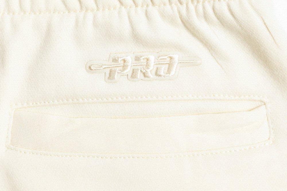 Pro Standard Big Boys' NBA Atlanta Hawks Neutral Fleece Sweatpants - Cream - CREAM Thumbnail View 5