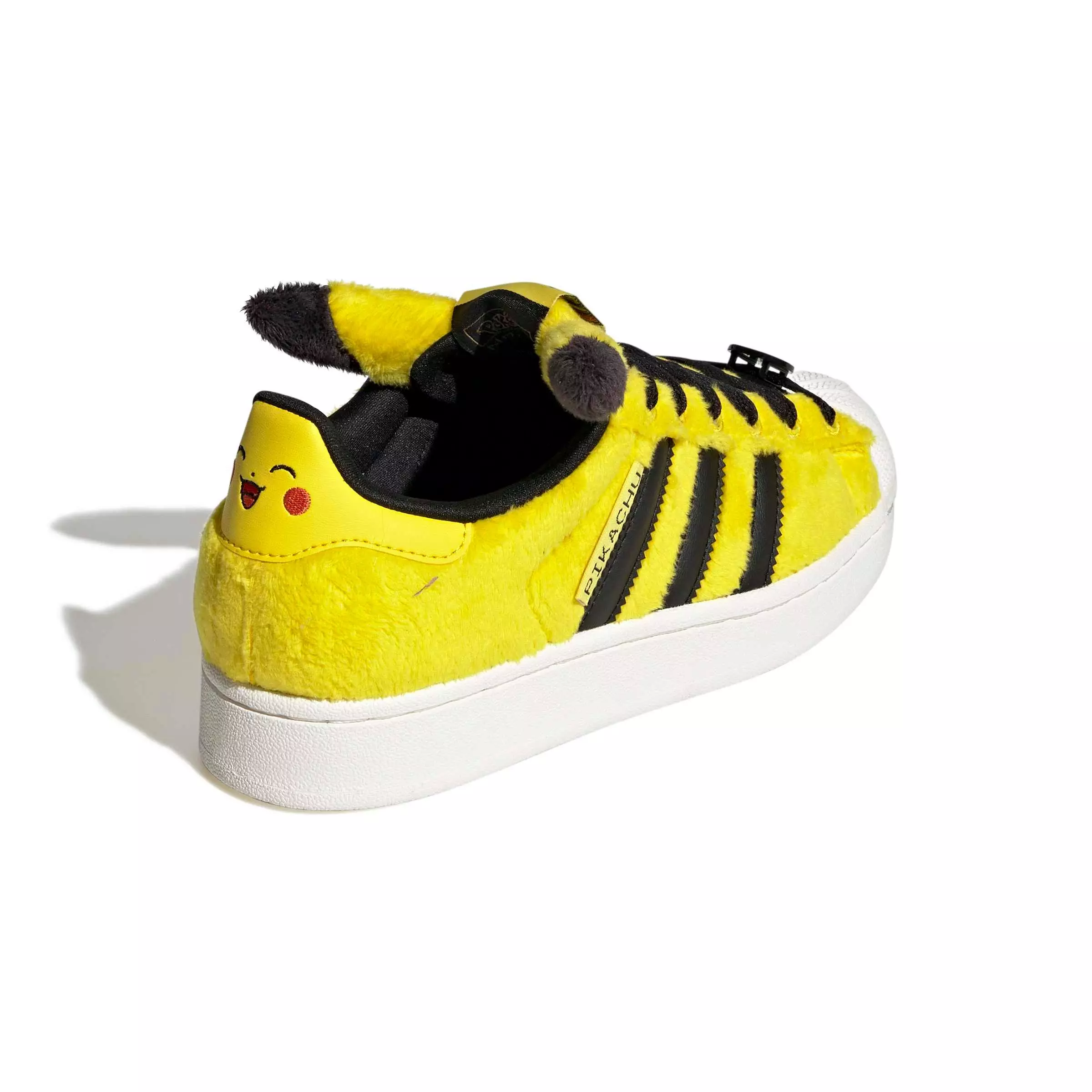 adidas Originals Pok&eacute;mon Superstar II "Yellow" Grade School Kids' Shoe - YELLOW/YELLOW/BLACK