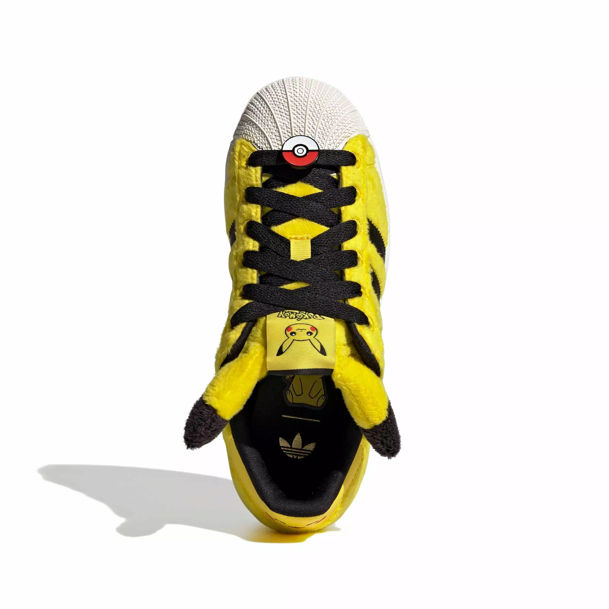 adidas Originals Pok&eacute;mon Superstar II "Yellow" Grade School Kids' Shoe - YELLOW/YELLOW/BLACK
