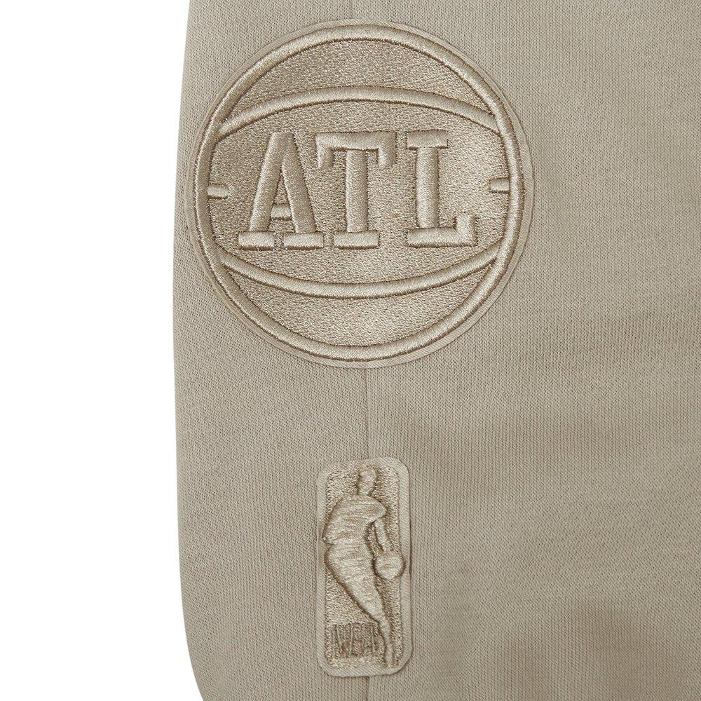 Pro Standard Big Boys' NBA Atlanta Hawks Neutral Fleece Sweatpants -Stone - STONE Thumbnail View 3