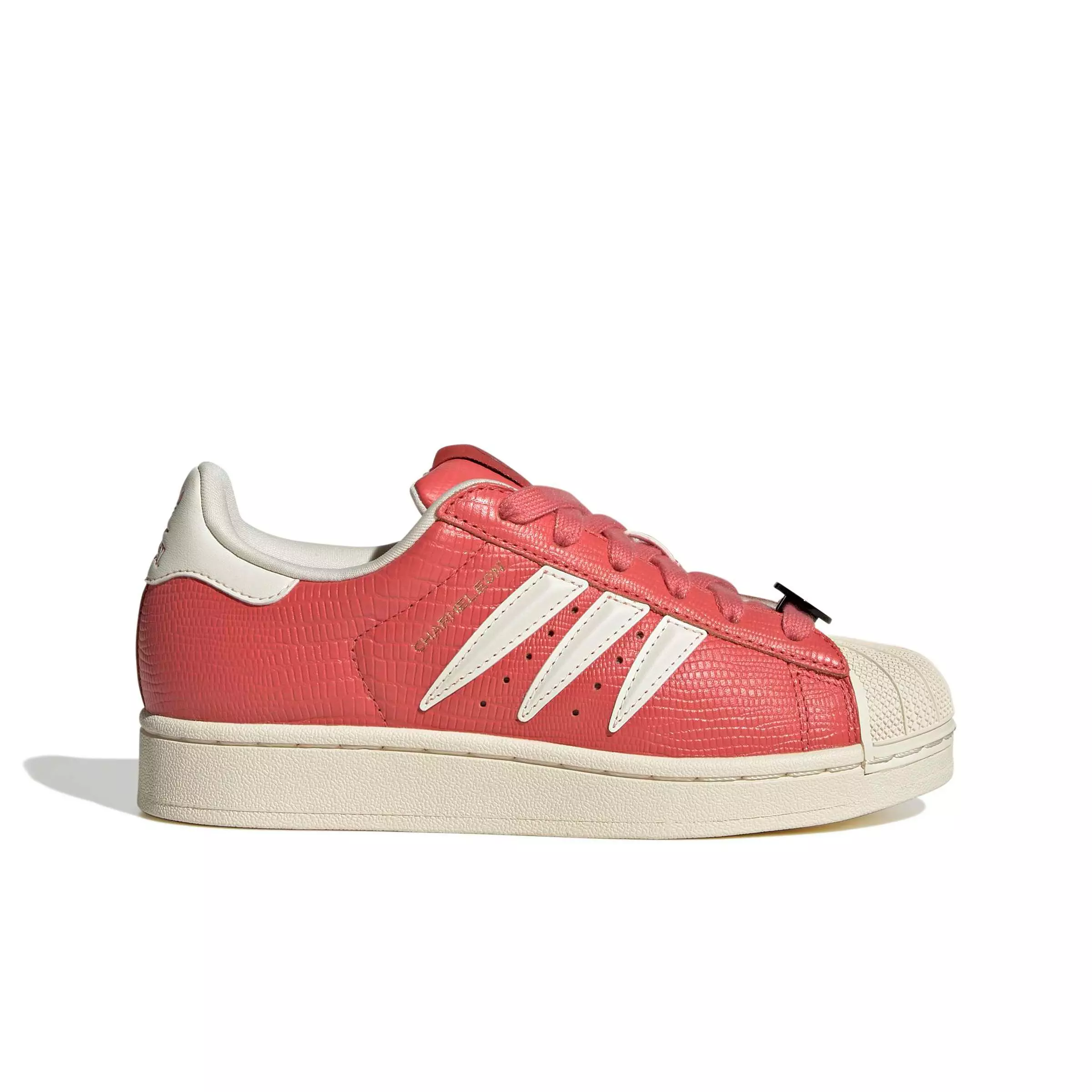 adidas Originals Pok&eacute;mon Superstar II "Charmeleon" Grade School Kids' Shoe - SCARLET/SCARLET/CREAM