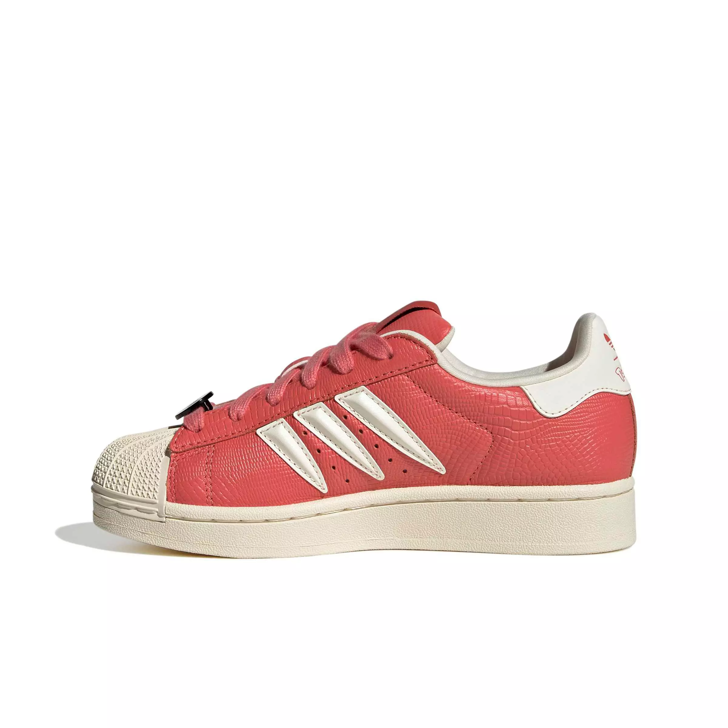 adidas Originals Pok&eacute;mon Superstar II "Charmeleon" Grade School Kids' Shoe - SCARLET/SCARLET/CREAM