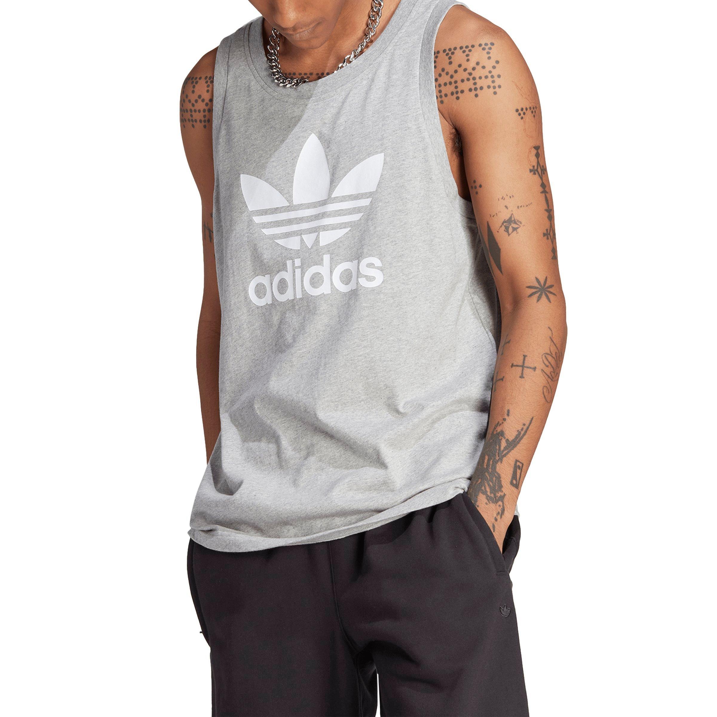 adidas Adicolor Classics Trefoil Tank Top - White | Men's Lifestyle |  adidas US