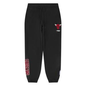 Pro Standard Big Boys' Chicago Bulls Classic Fleece Sweatpants -Black