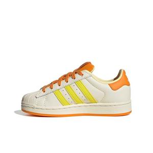 adidas Originals Pok&eacute;mon Superstar II "Charmander" Preschool Kids' Shoe - CREAM/YELLOW/ORANGE