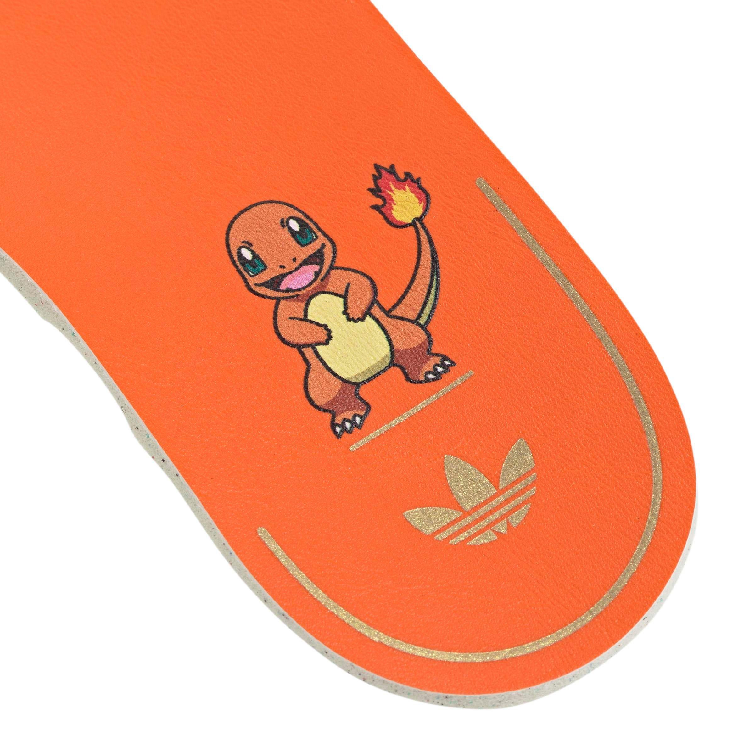 adidas Originals Pok&eacute;mon Superstar II "Charmander" Preschool Kids' Shoe - CREAM/YELLOW/ORANGE