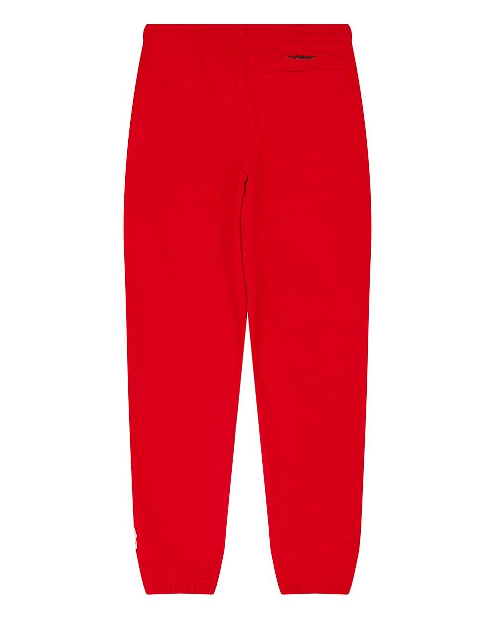Pro Standard Big Boys' Chicago Bulls Classic Fleece Sweatpants -Red - RED Thumbnail View 2