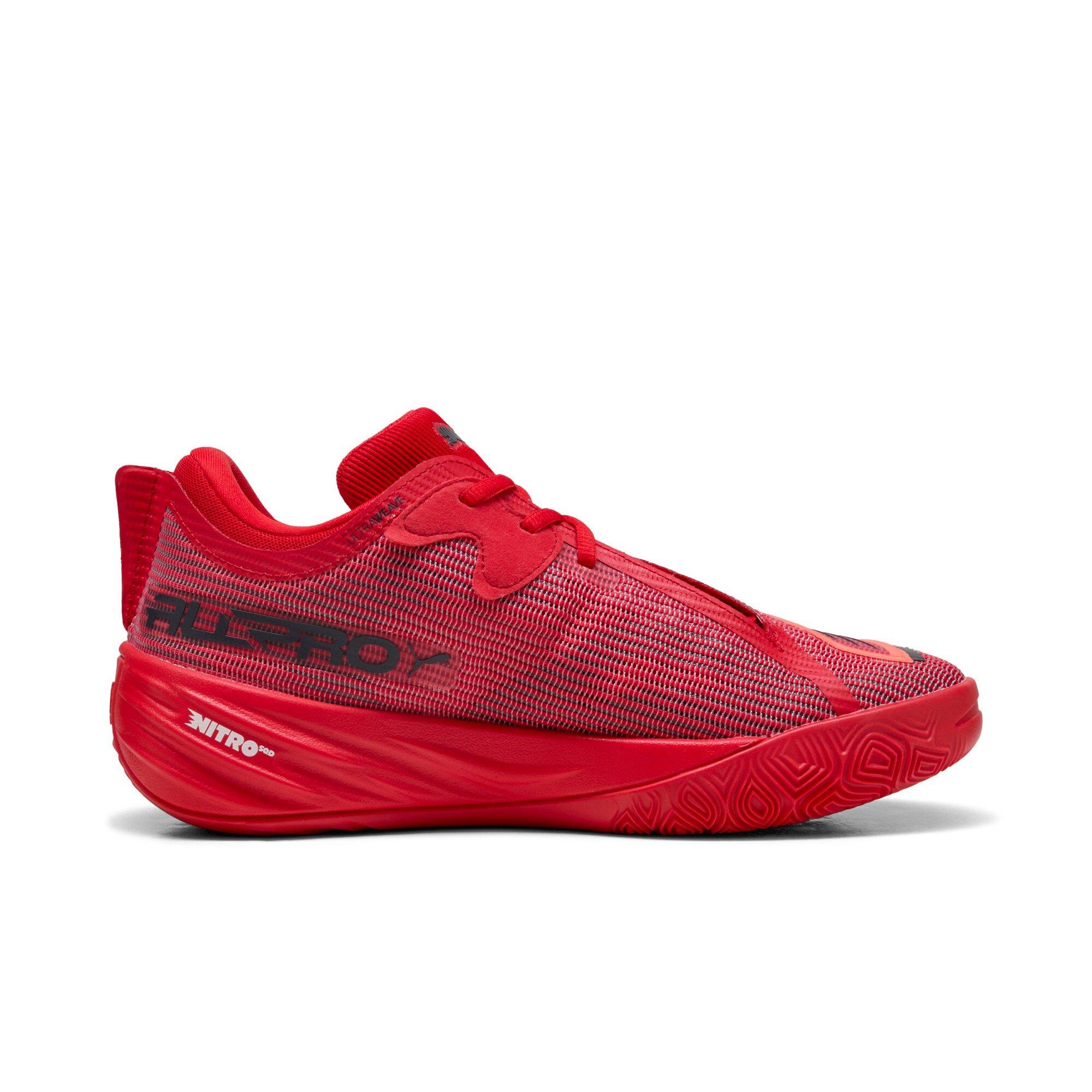 PUMA All-Pro NITRO 2 "For All Time Red/New Navy" Men's Basketball Shoe - RED/NAVY Thumbnail View 1