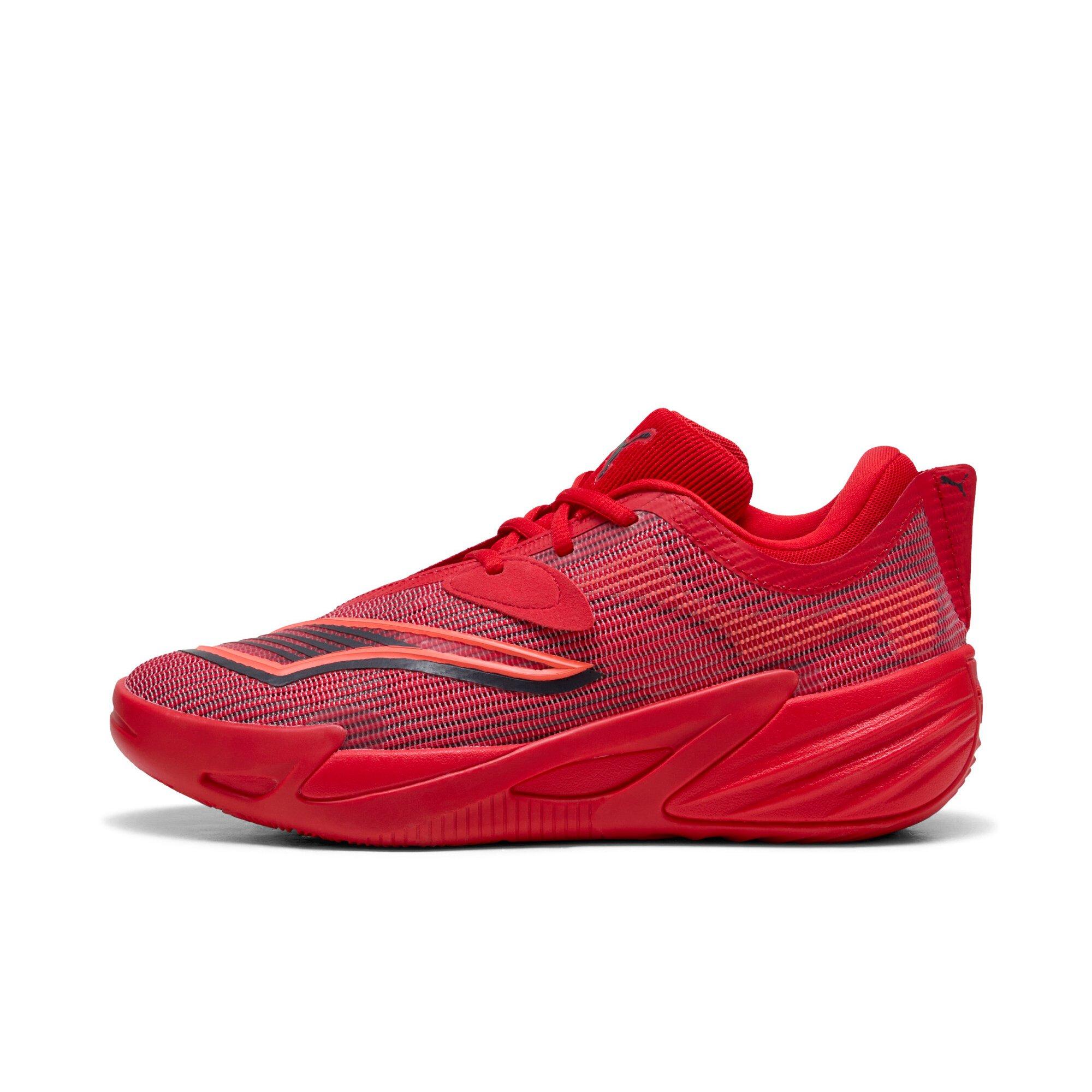 PUMA All-Pro NITRO 2 "For All Time Red/New Navy" Men's Basketball Shoe - RED/NAVY Thumbnail View 2