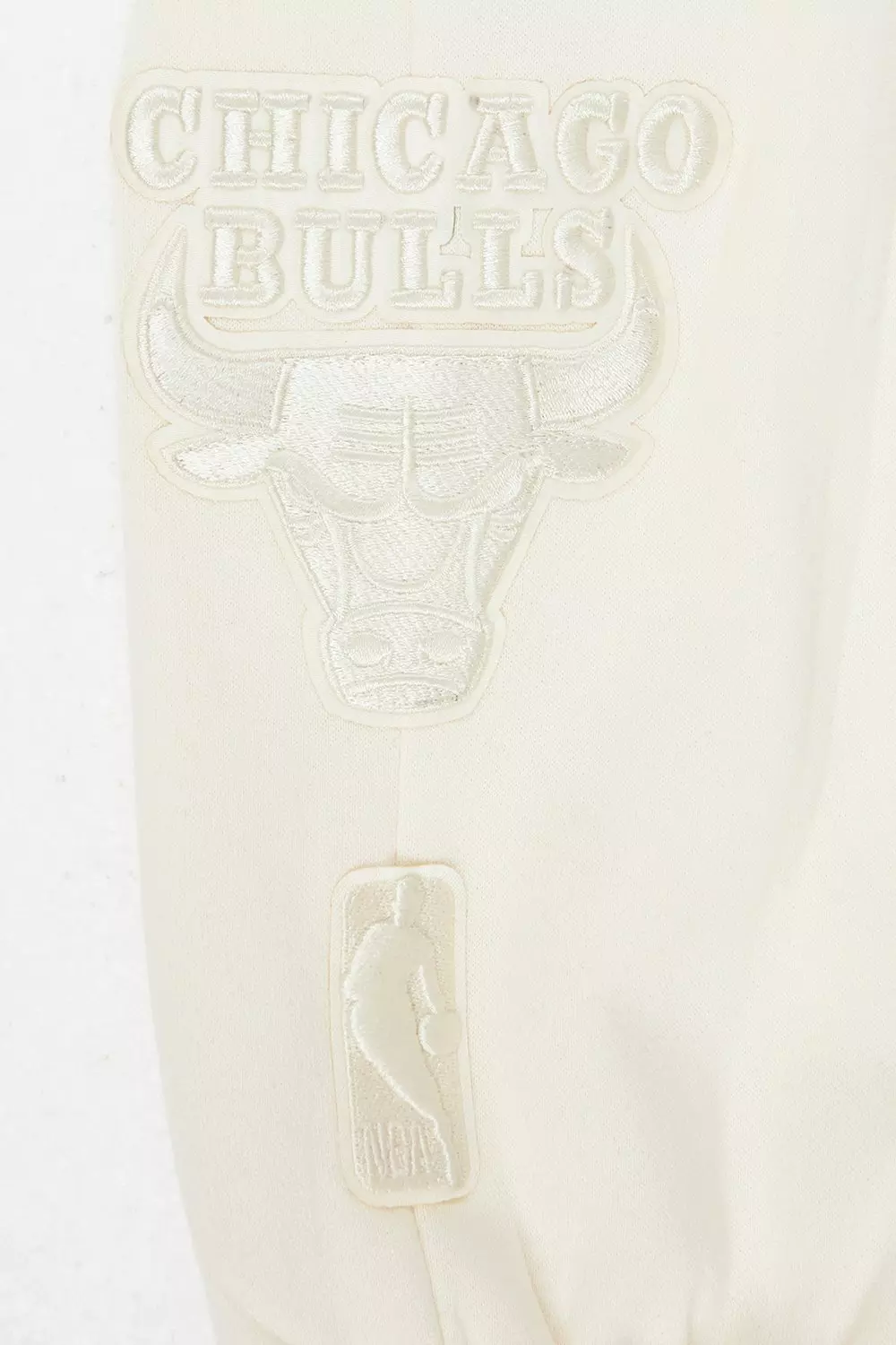 Pro Standard Big Boys' NBA Chicago Bulls Neutral Fleece Sweatpants -Cream - CREAM