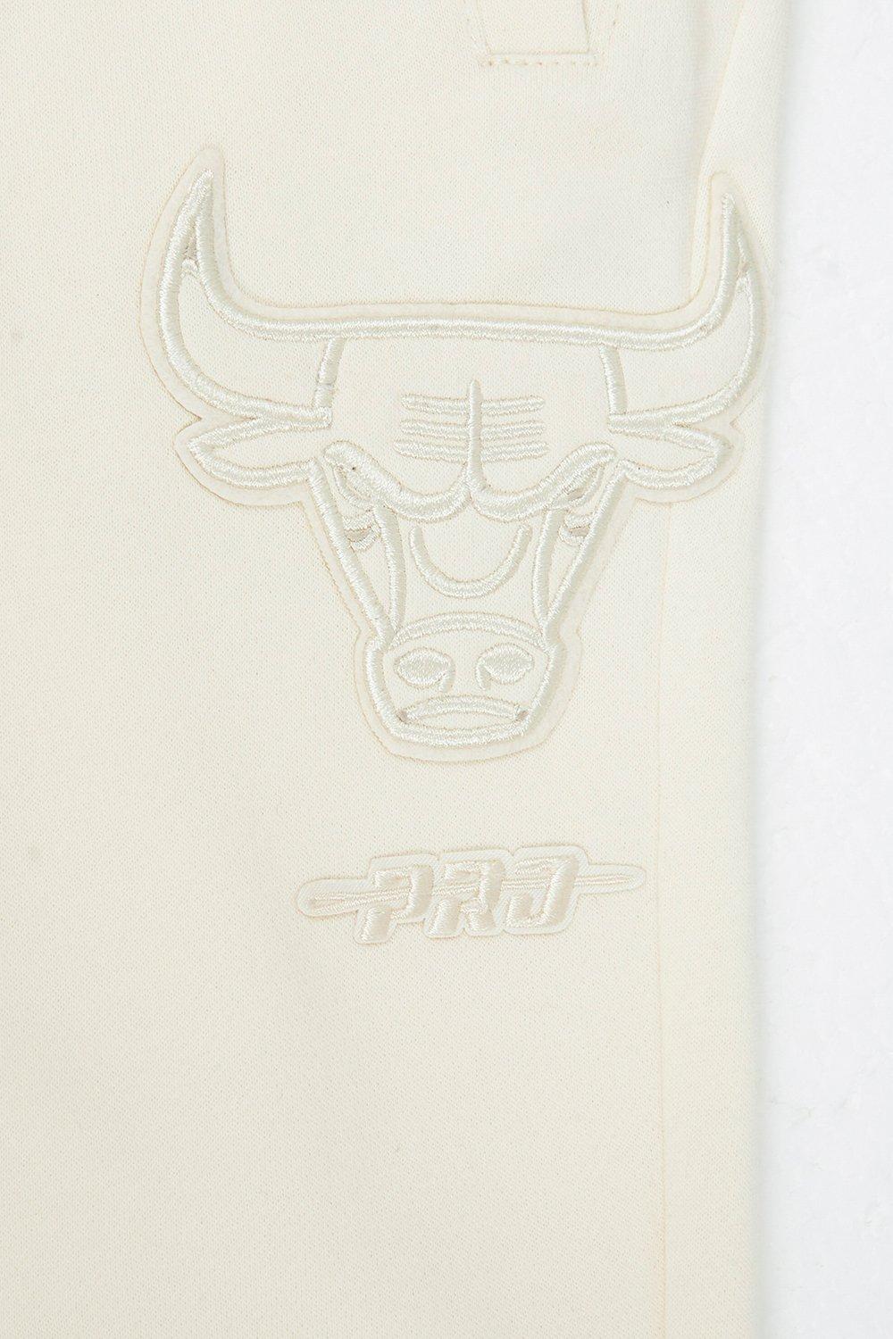 Pro Standard Big Boys' NBA Chicago Bulls Neutral Fleece Sweatpants -Cream - CREAM Thumbnail View 4