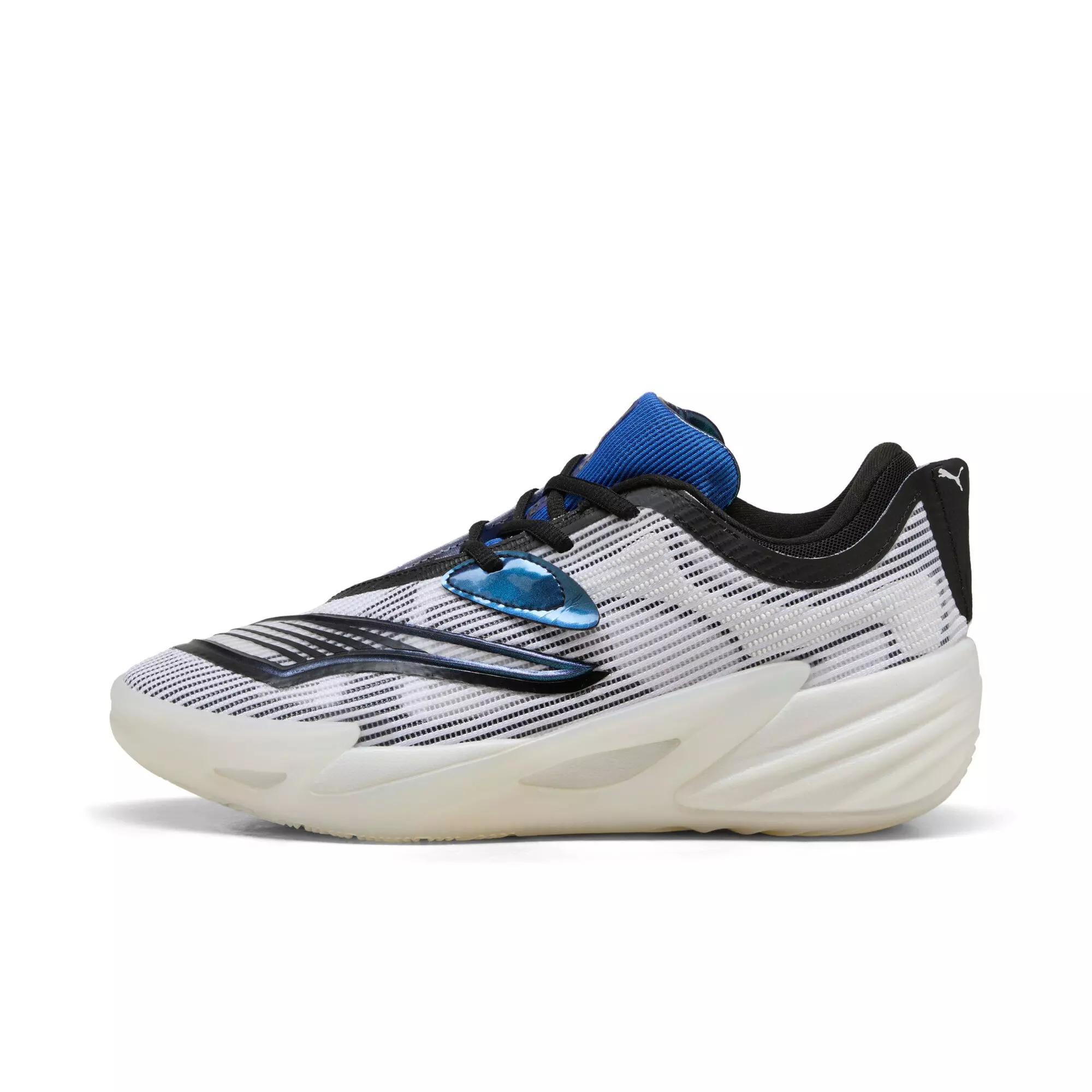 PUMA All-Pro NITRO 2 Shammgod "PUMA White/PUMA Black" Men's Basketball Shoe - WHITE/BLACK