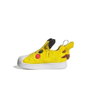 adidas Originals Pok&eacute;mon Superstar Quickon "Pikachu" Toddler Kids' Shoe - YELLOW/BLACK/WHITE