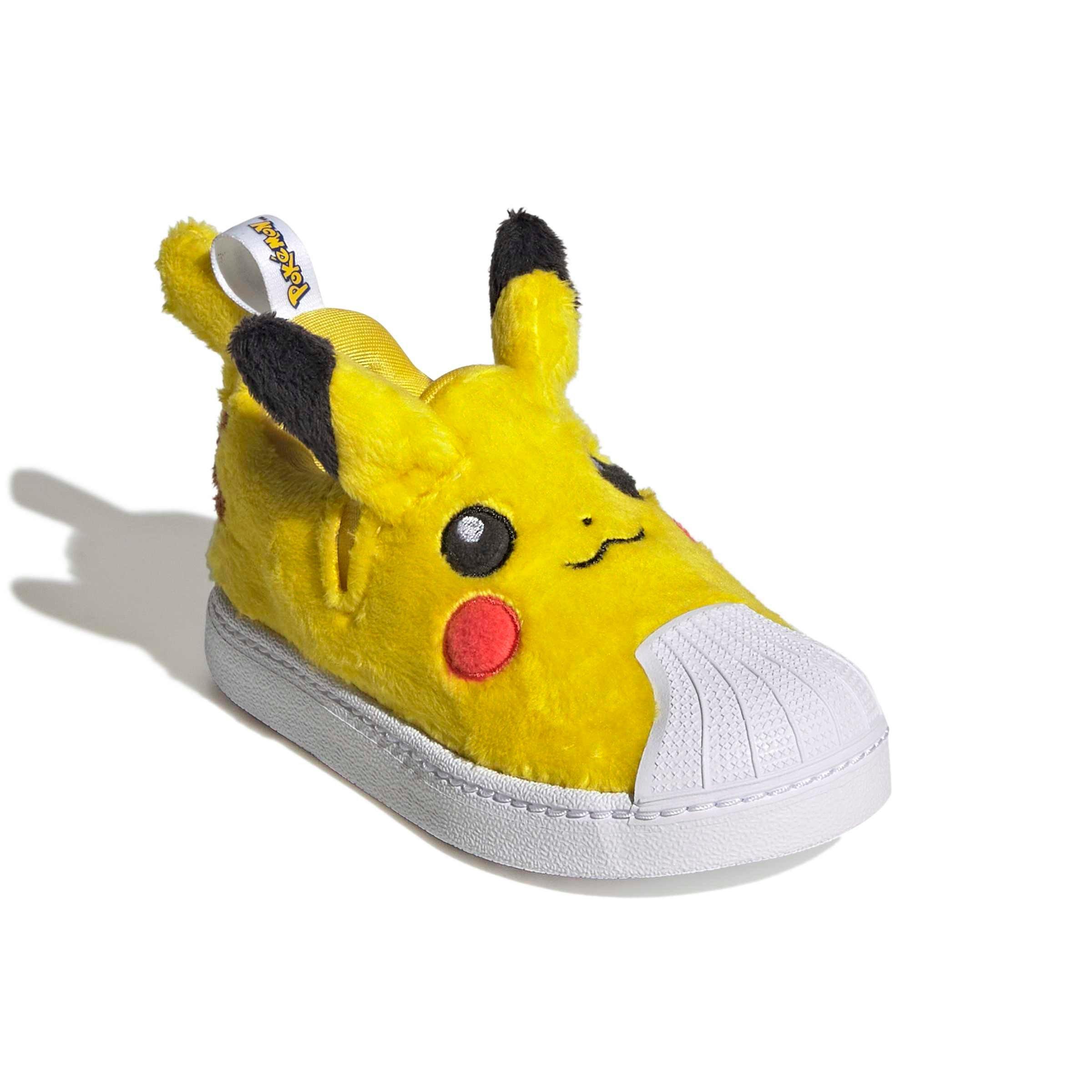 adidas Originals Pok&eacute;mon Superstar Quickon "Pikachu" Toddler Kids' Shoe - YELLOW/BLACK/WHITE