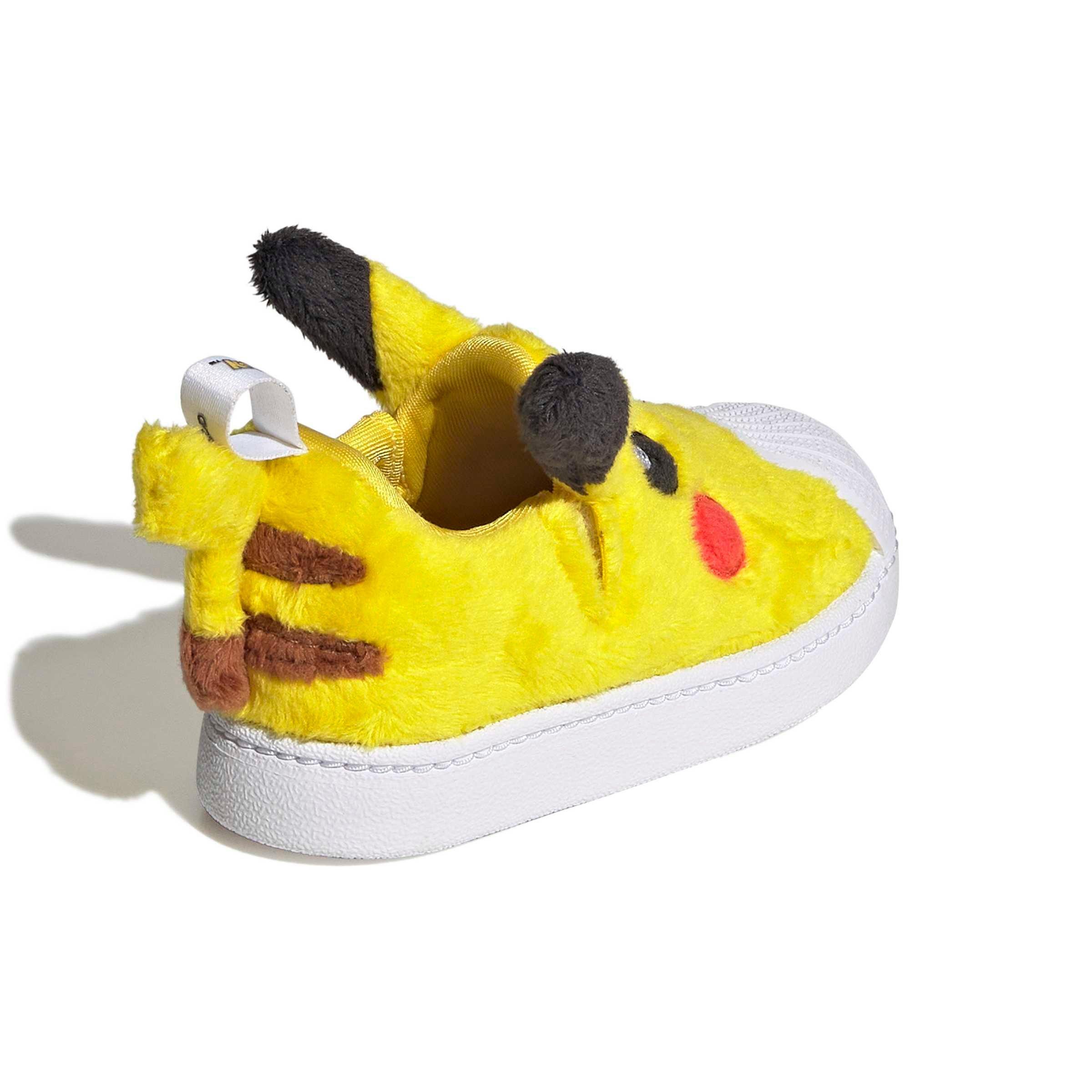 adidas Originals Pok&eacute;mon Superstar Quickon "Pikachu" Toddler Kids' Shoe - YELLOW/BLACK/WHITE