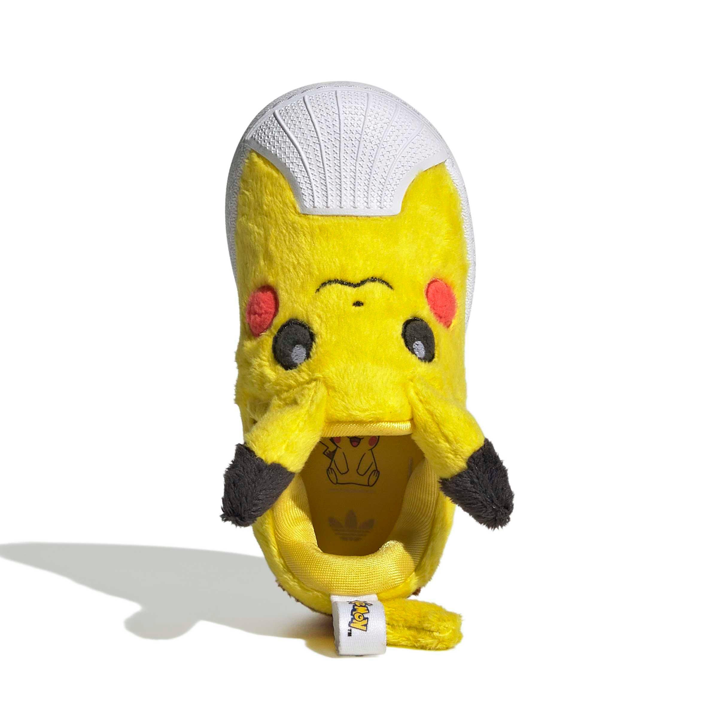 adidas Originals Pok&eacute;mon Superstar Quickon "Pikachu" Toddler Kids' Shoe - YELLOW/BLACK/WHITE