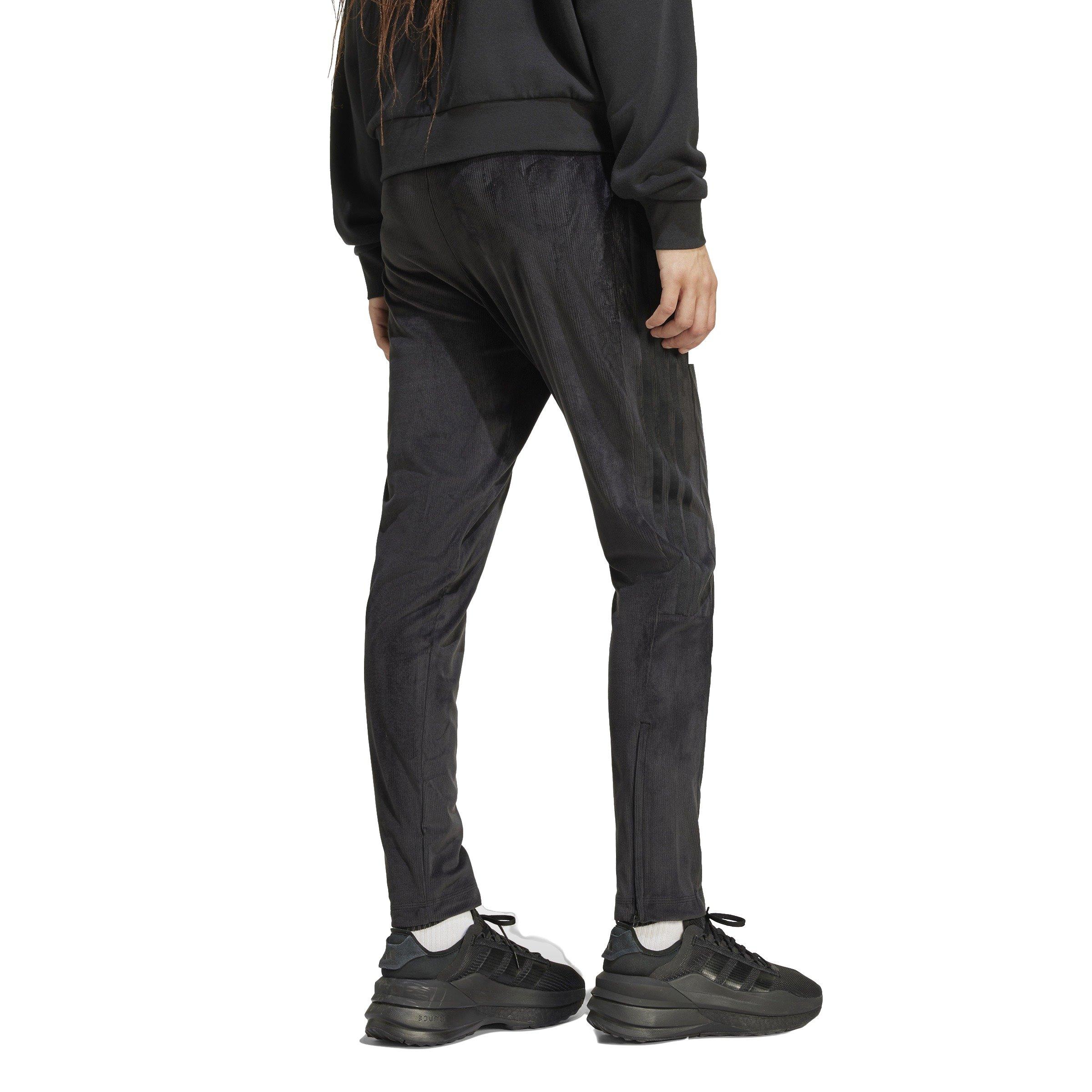 adidas Women's Tiro Cut 3-Stripes Stretchy Velour Track