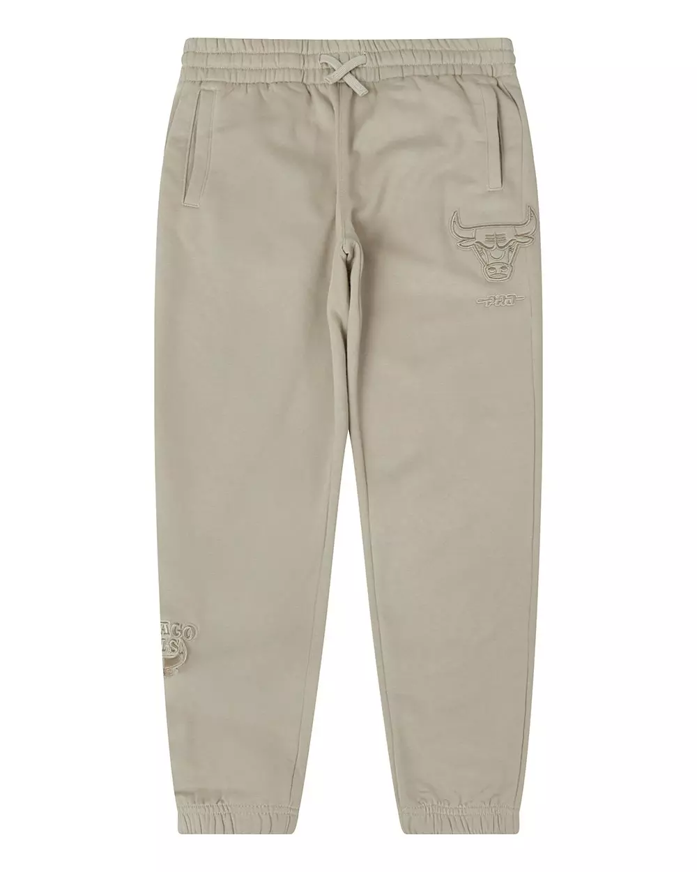 Pro Standard Big Boys' NBA Chicago Bulls Neutral Fleece Sweatpants - Stone - STONE