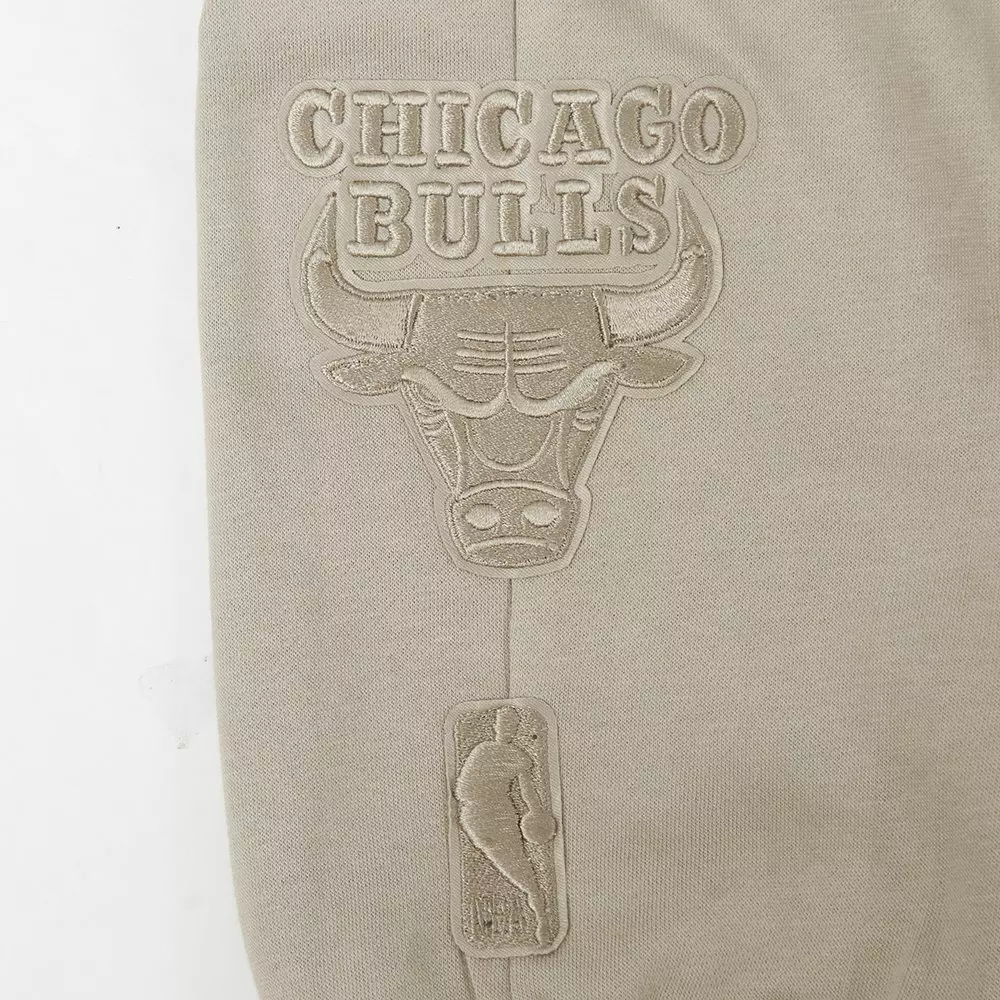 Pro Standard Big Boys' NBA Chicago Bulls Neutral Fleece Sweatpants - Stone - STONE