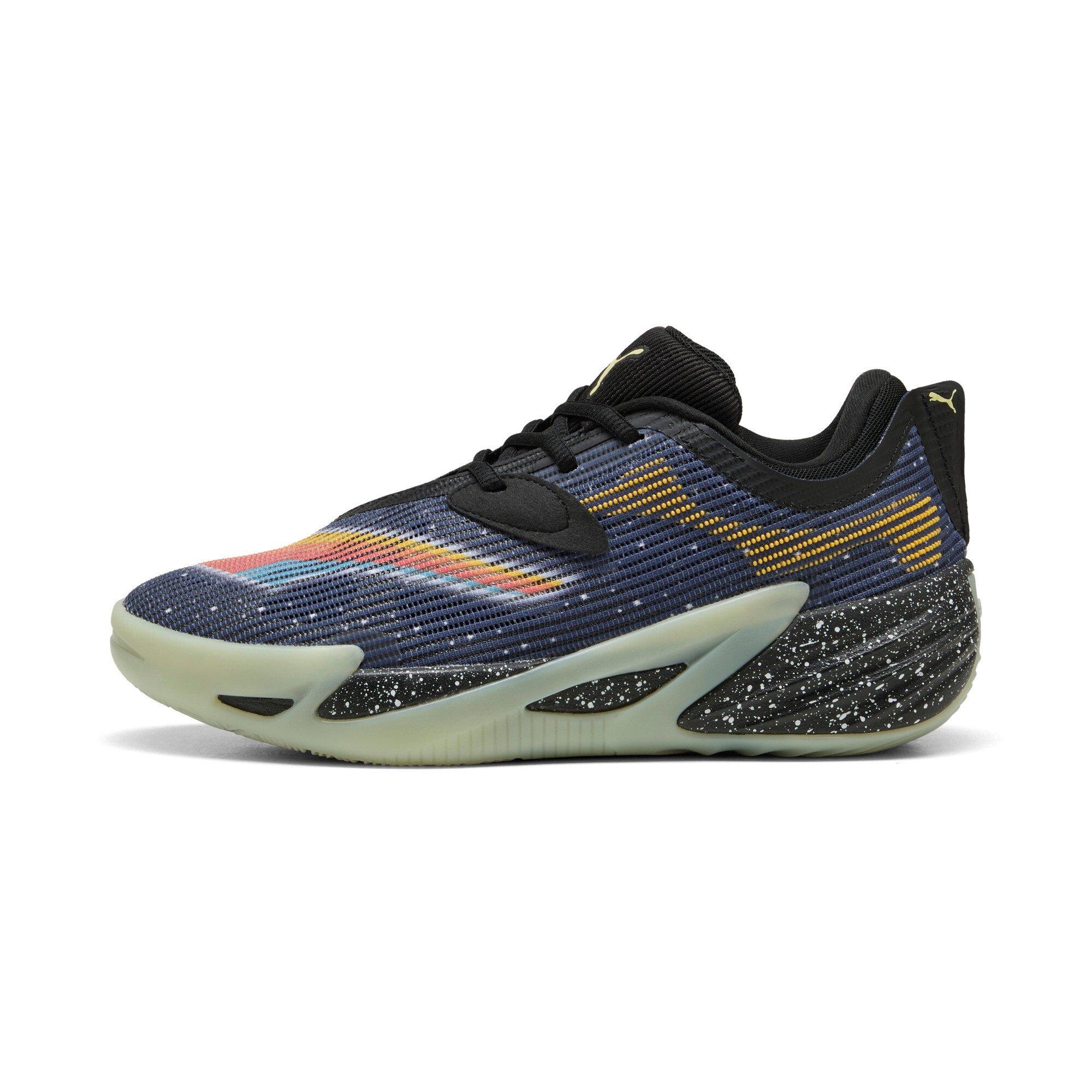 PUMA All-Pro NITRO 2 "E.T." Men's Basketball Shoe - BLUE/BLACK Thumbnail View 5