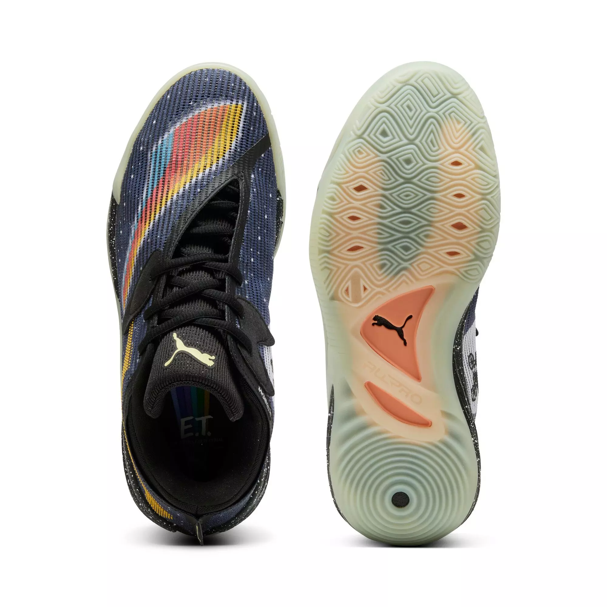 PUMA All-Pro NITRO 2 "E.T." Men's Basketball Shoe - BLUE/BLACK