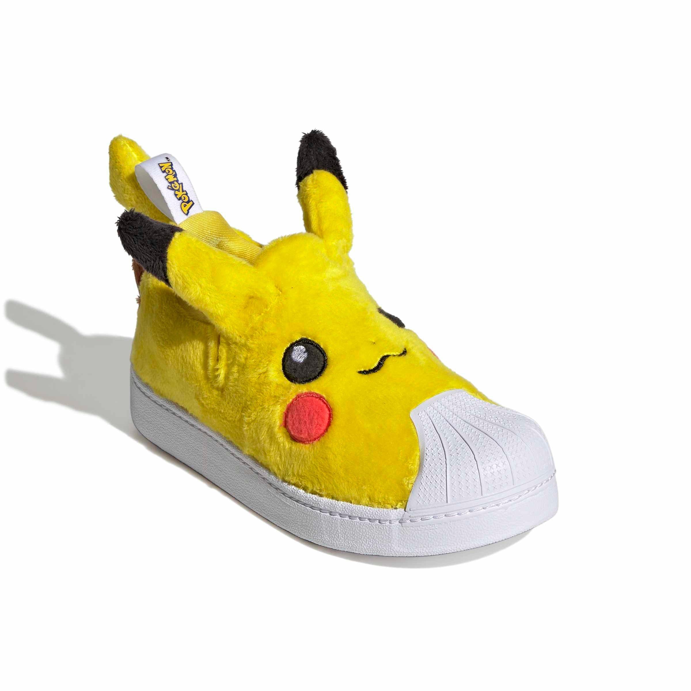 adidas Originals Pok&eacute;mon Superstar Quickon "Pikachu" Preschool Kids' Shoe - YELLOW/BLACK/WHITE