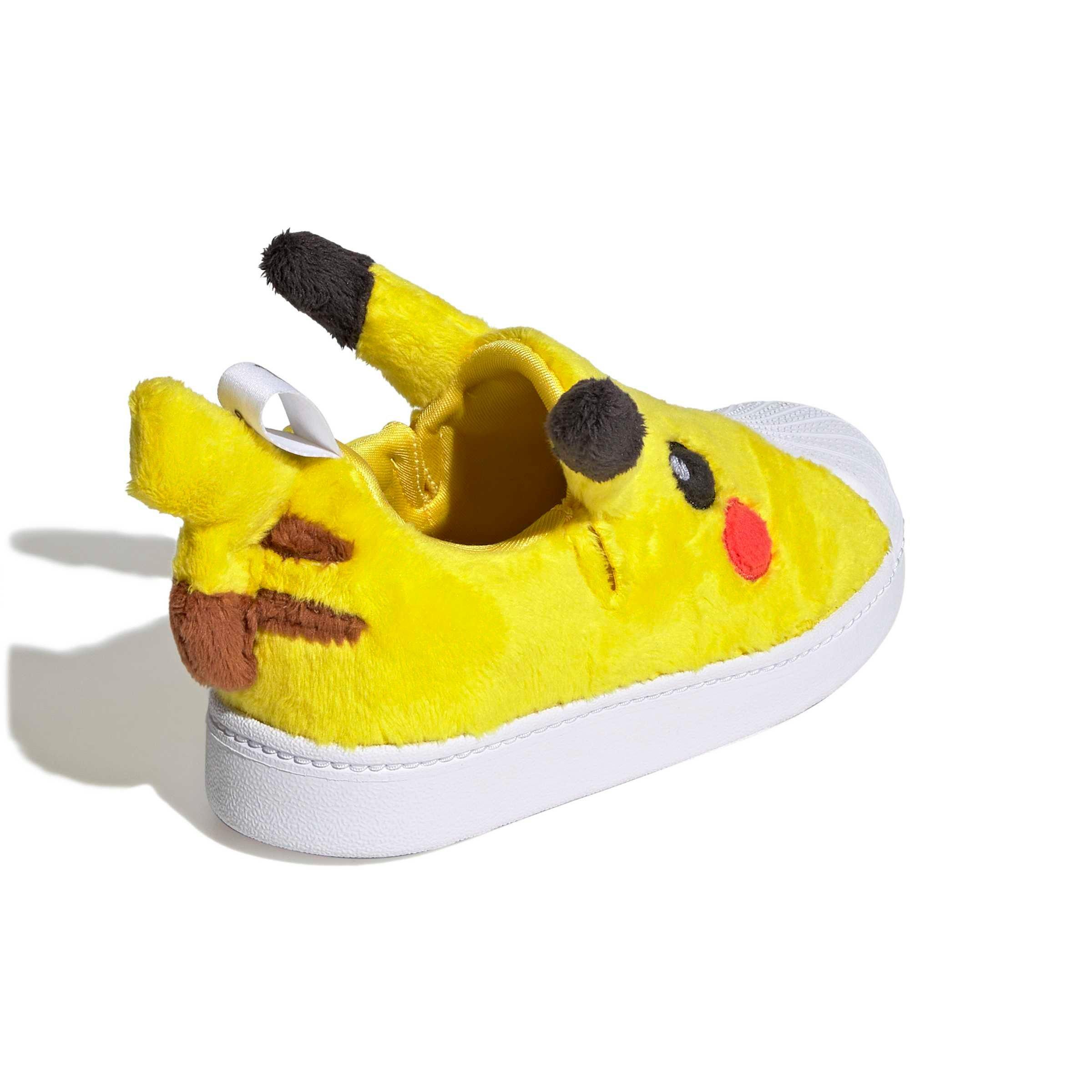 adidas Originals Pok&eacute;mon Superstar Quickon "Pikachu" Preschool Kids' Shoe - YELLOW/BLACK/WHITE