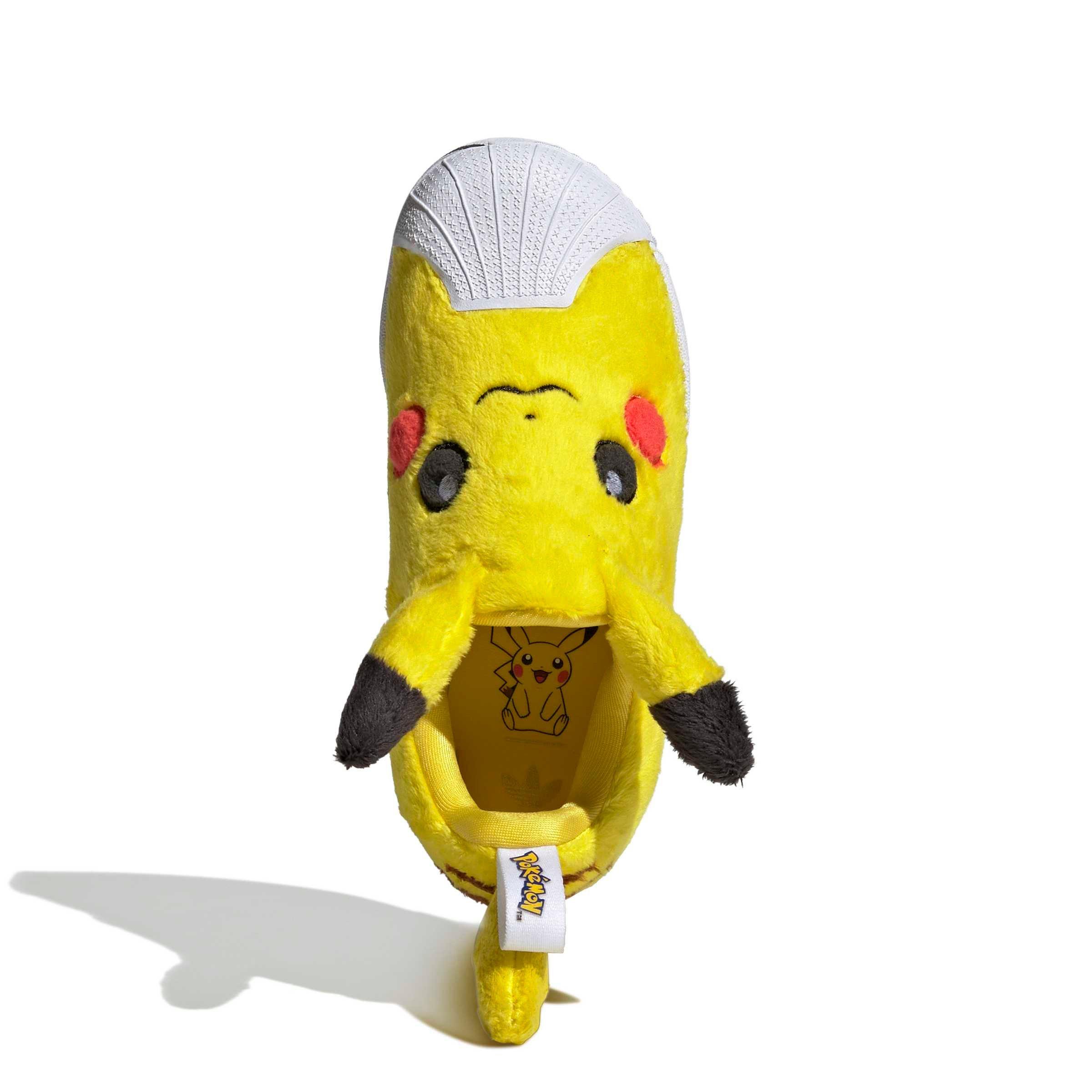 adidas Originals Pok&eacute;mon Superstar Quickon "Pikachu" Preschool Kids' Shoe - YELLOW/BLACK/WHITE