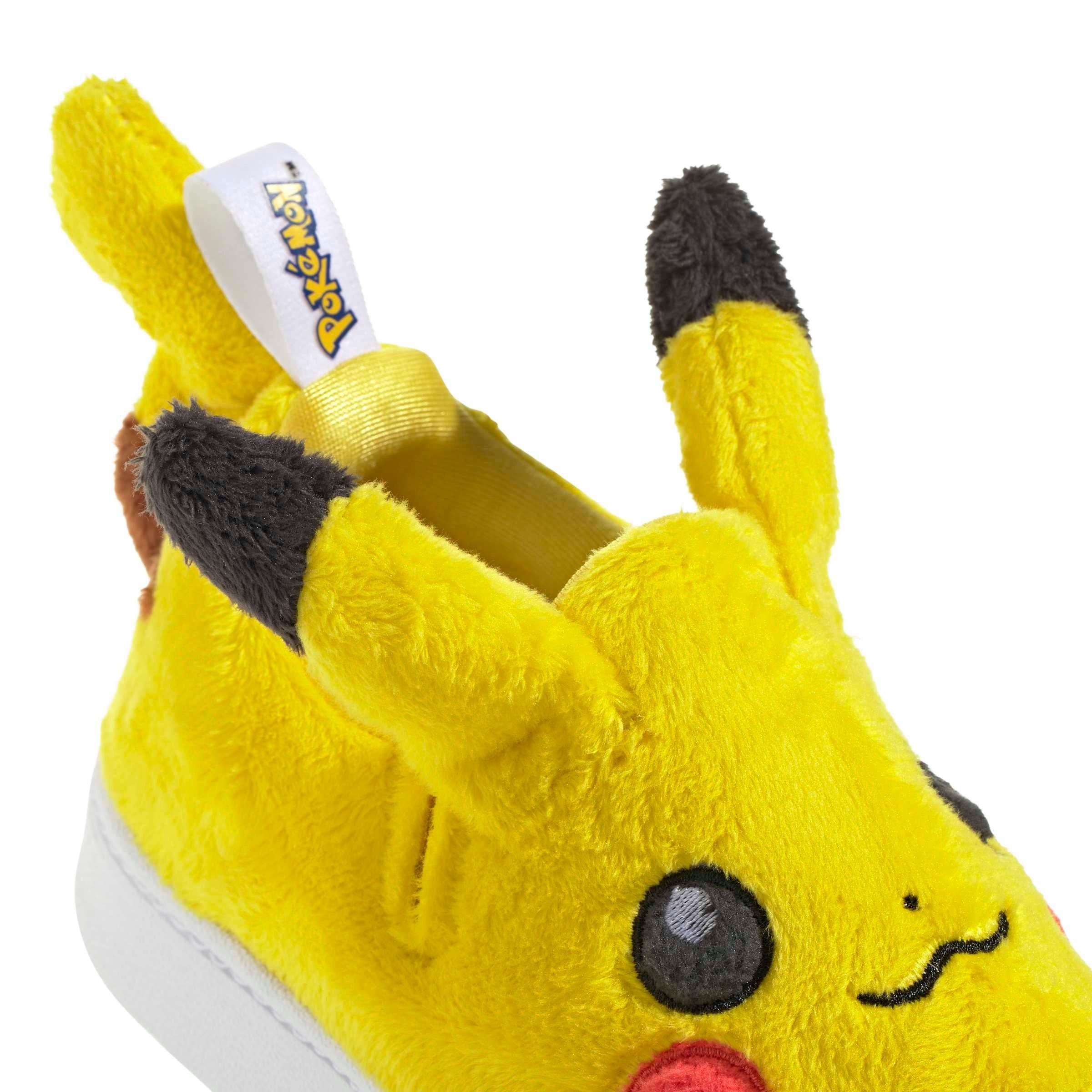 adidas Originals Pok&eacute;mon Superstar Quickon "Pikachu" Preschool Kids' Shoe - YELLOW/BLACK/WHITE