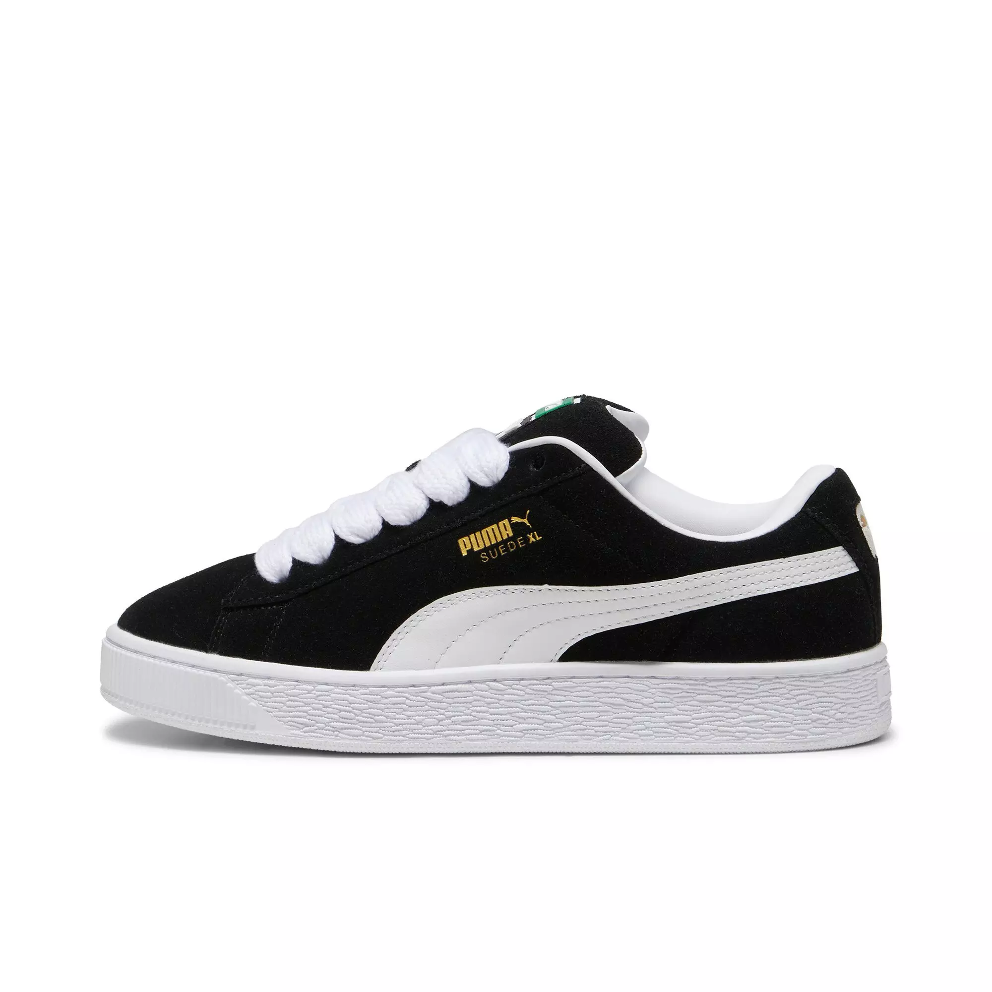 PUMA Suede XL "PUMA Black/PUMA White" Men's Shoe - BLACK/WHITE