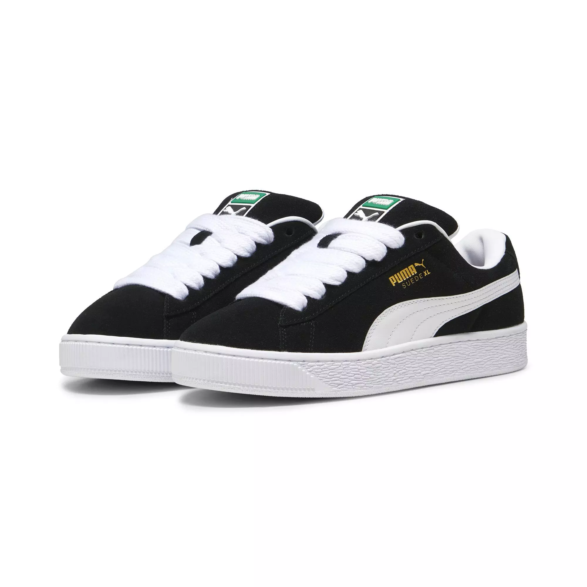 PUMA Suede XL "PUMA Black/PUMA White" Men's Shoe - BLACK/WHITE