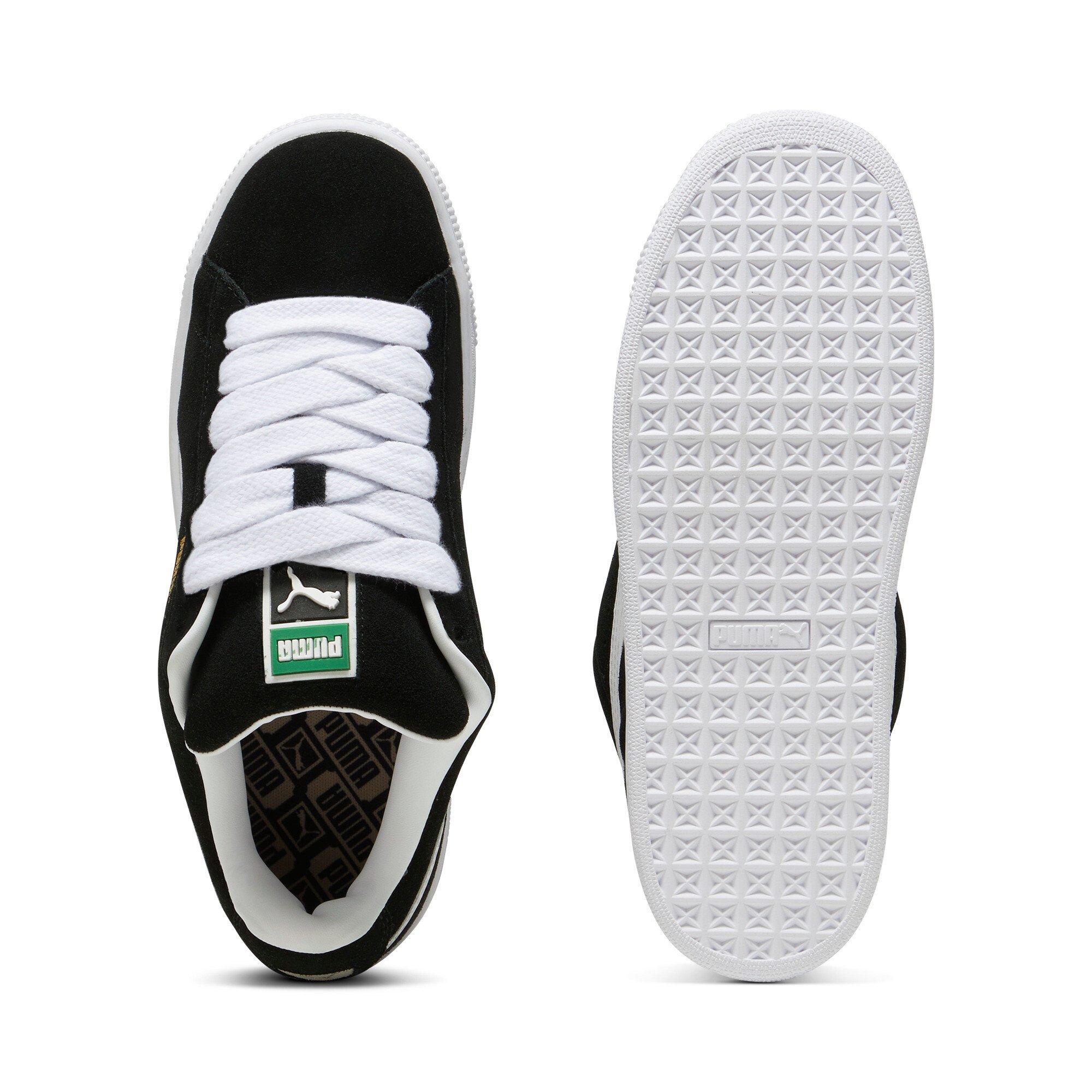 PUMA Suede XL "PUMA Black/PUMA White" Men's Shoe - BLACK/WHITE Thumbnail View 4