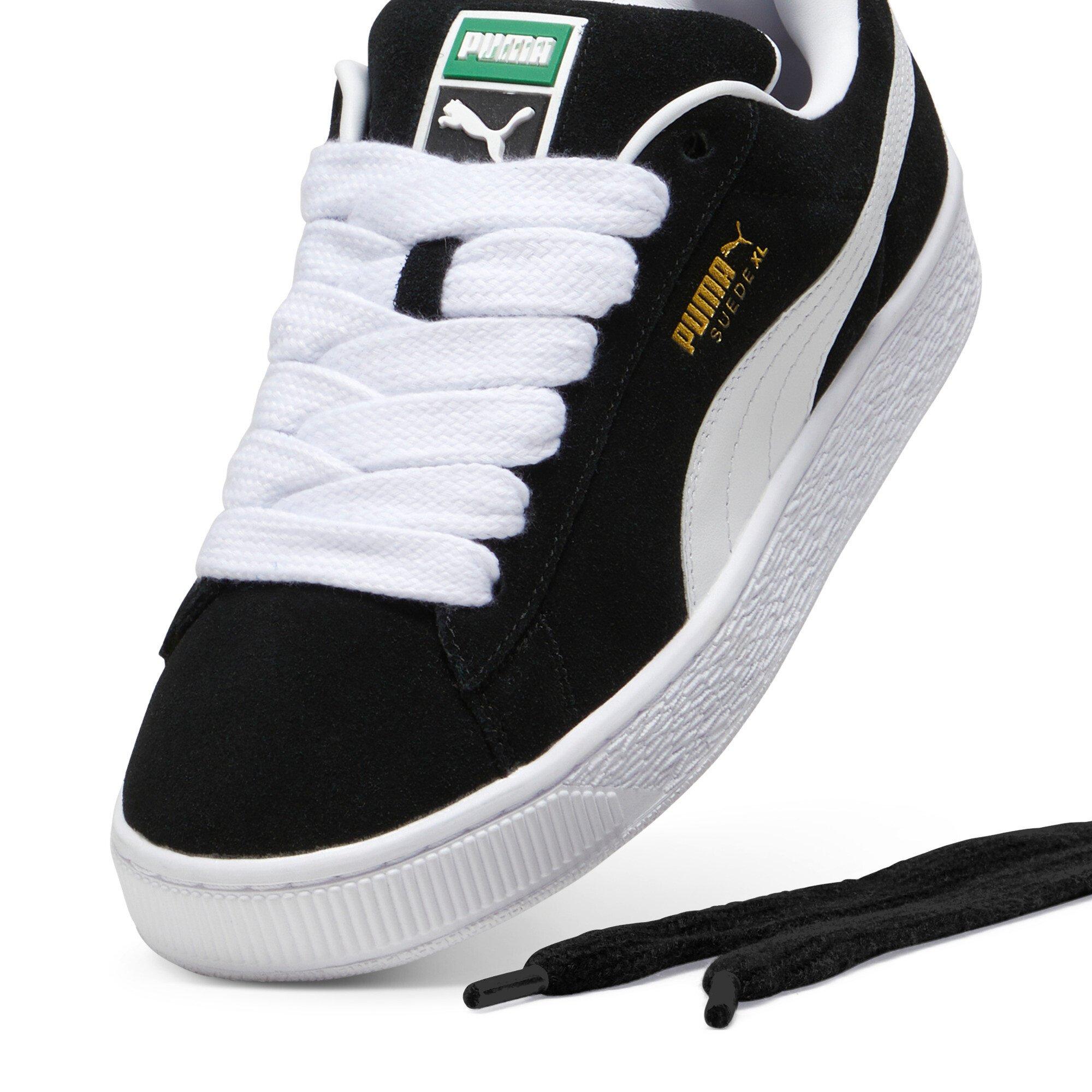 PUMA Suede XL "PUMA Black/PUMA White" Men's Shoe - BLACK/WHITE Thumbnail View 5