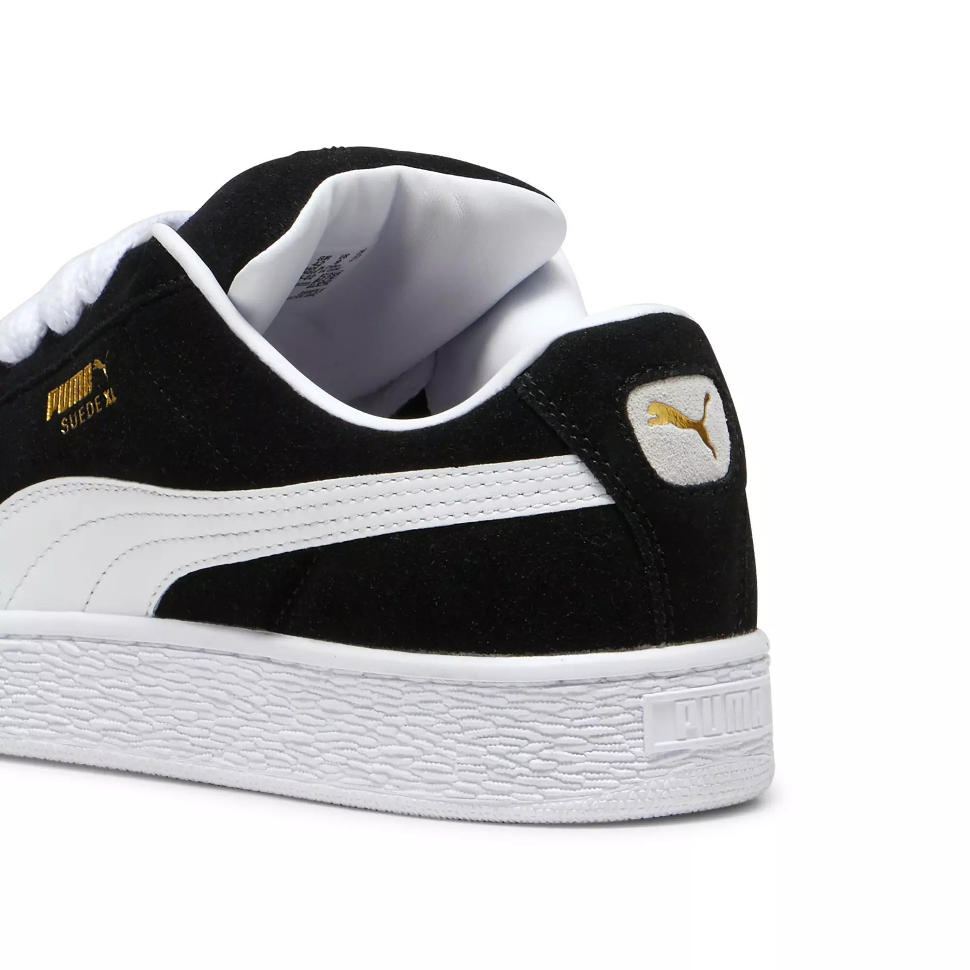 PUMA Suede XL "PUMA Black/PUMA White" Men's Shoe - BLACK/WHITE