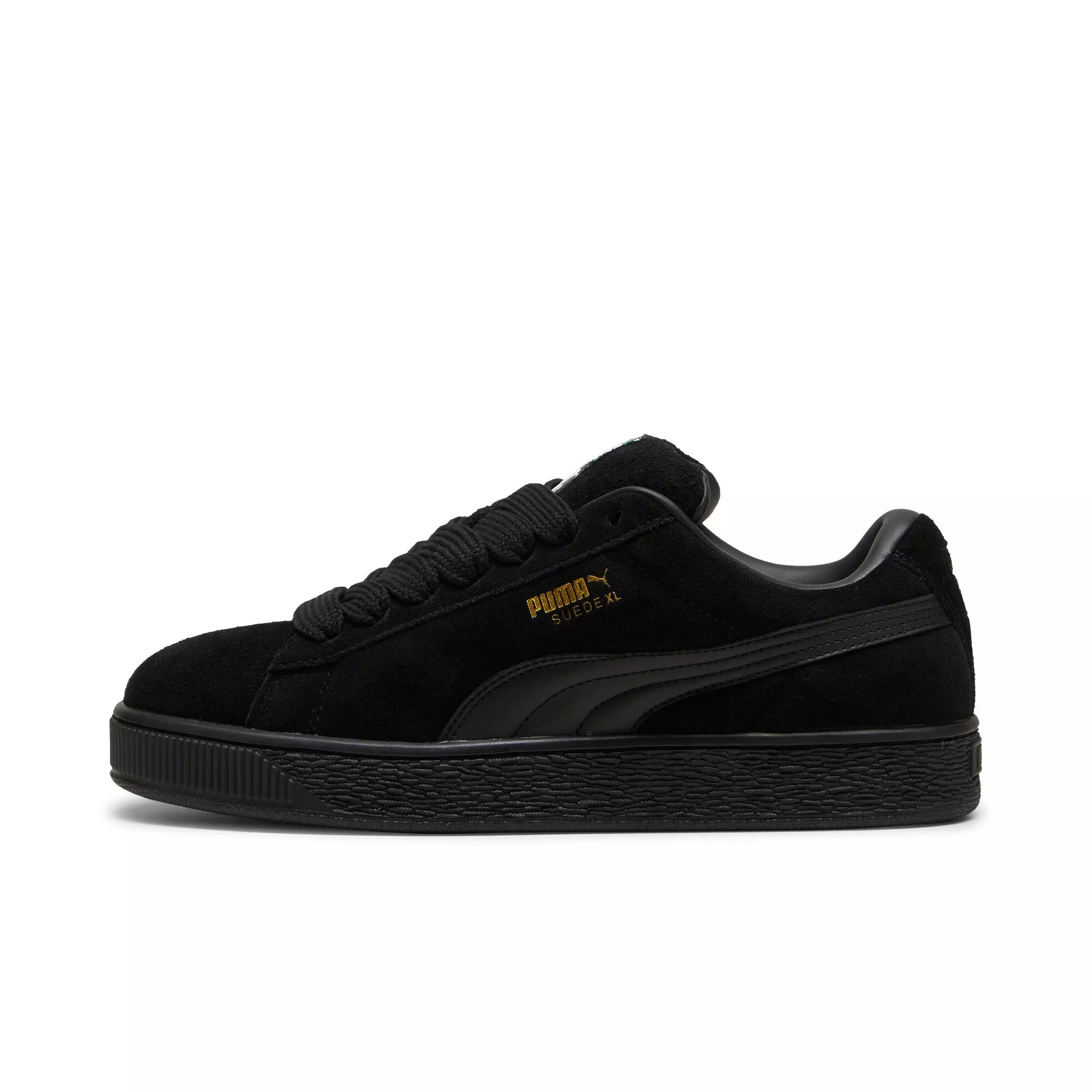 PUMA Suede XL "PUMA Black/PUMA Black" Men's Shoe - BLACK/BLACK