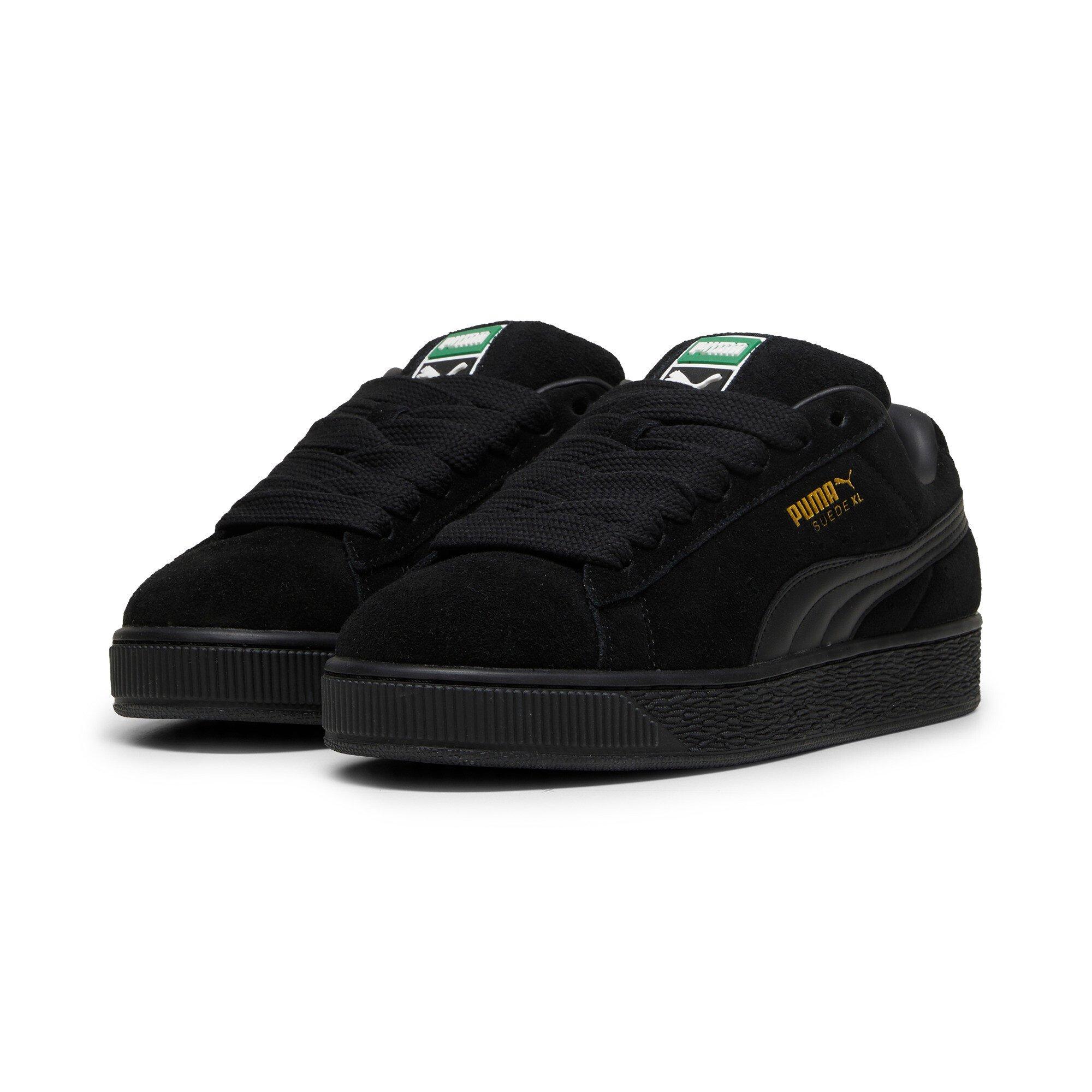 PUMA Suede XL "PUMA Black/PUMA Black" Men's Shoe - BLACK/BLACK Thumbnail View 3