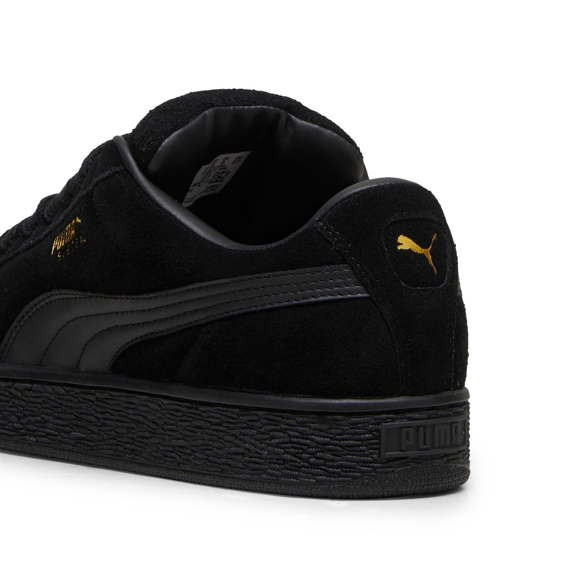 PUMA Suede XL Men's Suede Upper Shoe Black | Hibbett