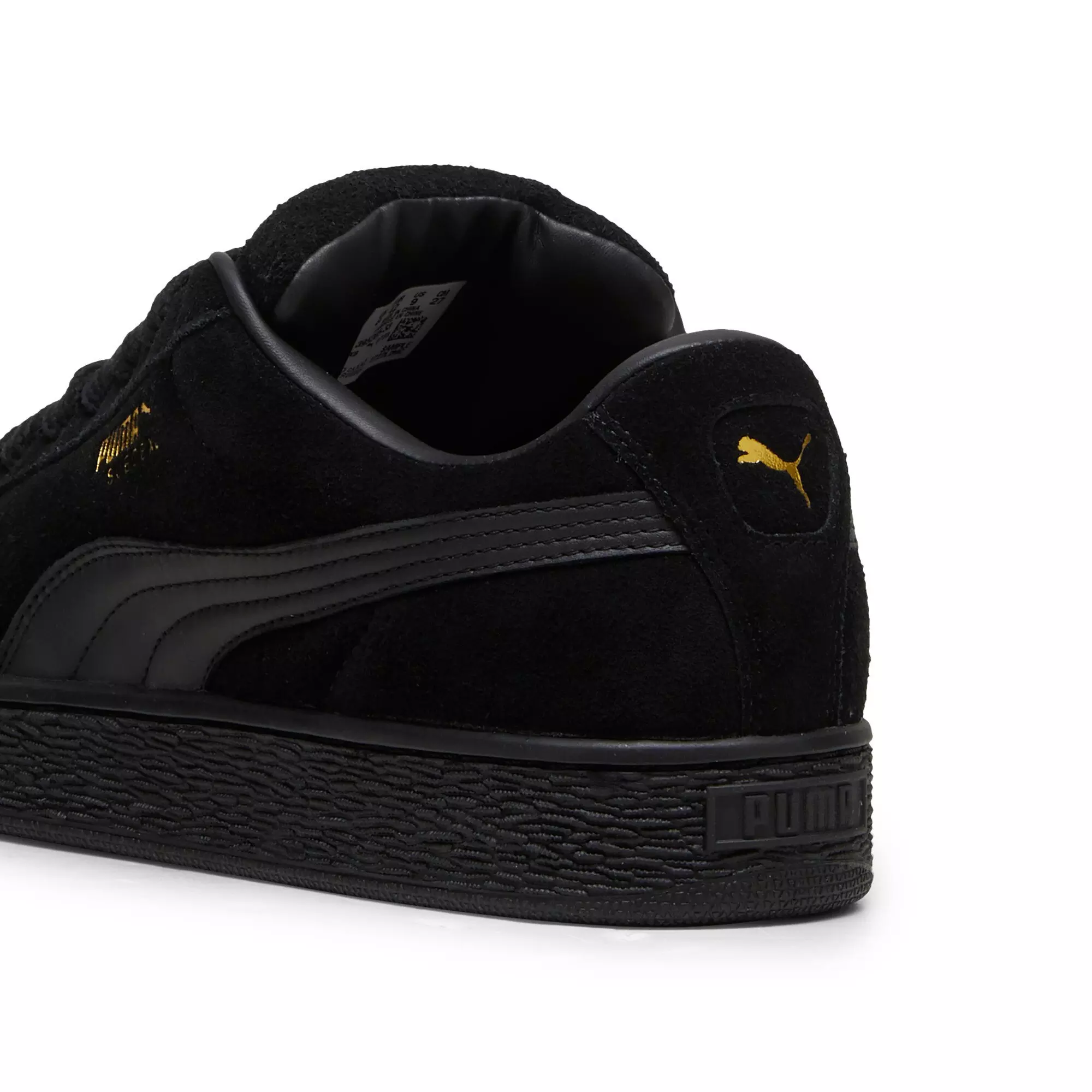 PUMA Suede XL "PUMA Black/PUMA Black" Men's Shoe - BLACK/BLACK