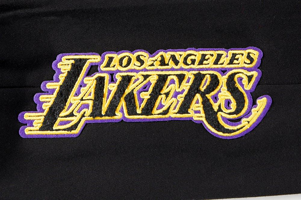 Pro Standard Big Boys' NBA Los Angeles Lakers Classic Fleece Sweatpants -Black - BLACK Thumbnail View 5