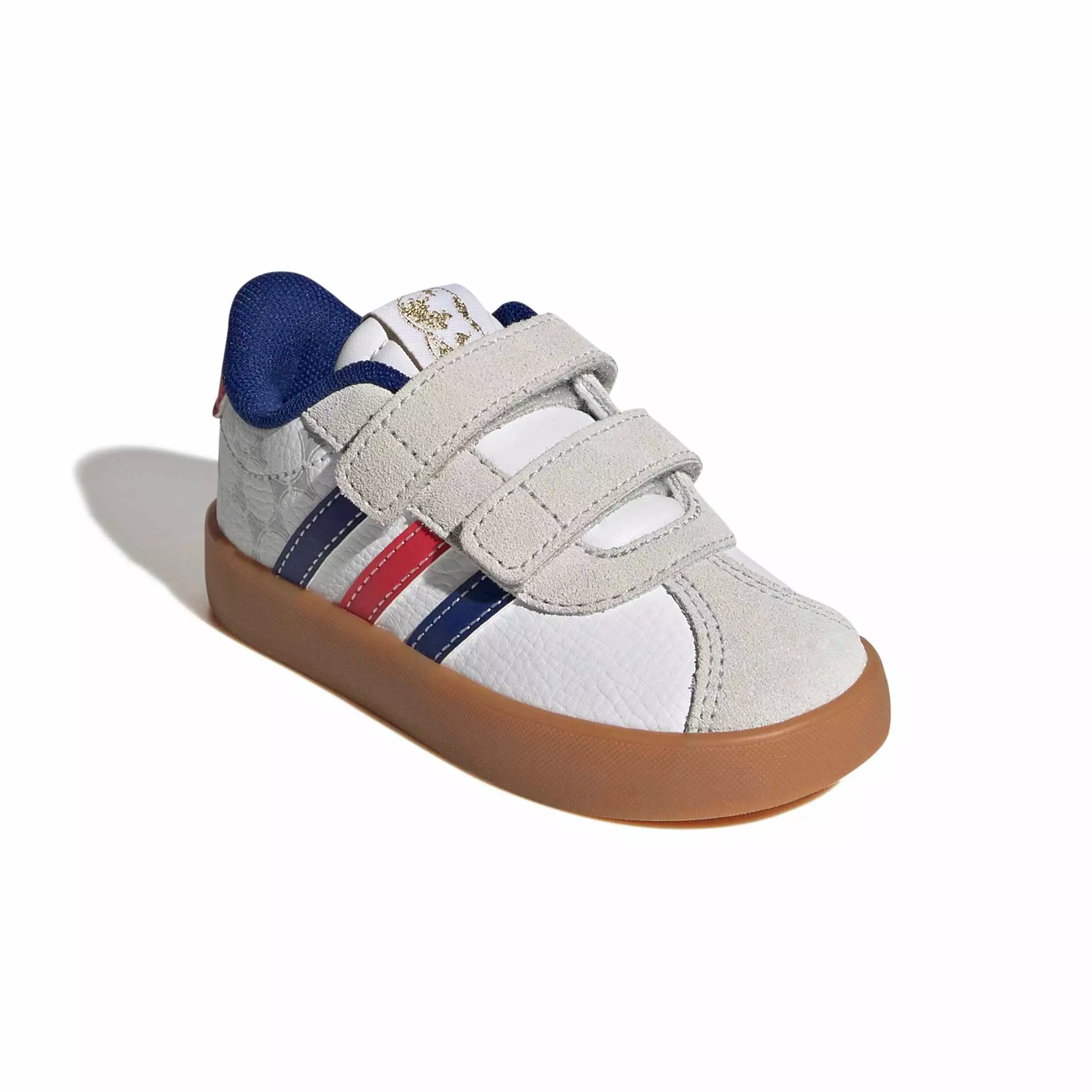 adidas VL Court 3.0 "Ftwr White/Pure Ruby/Mystery Ink" Infant Boys' Shoe - WHITE/RUBY/INK