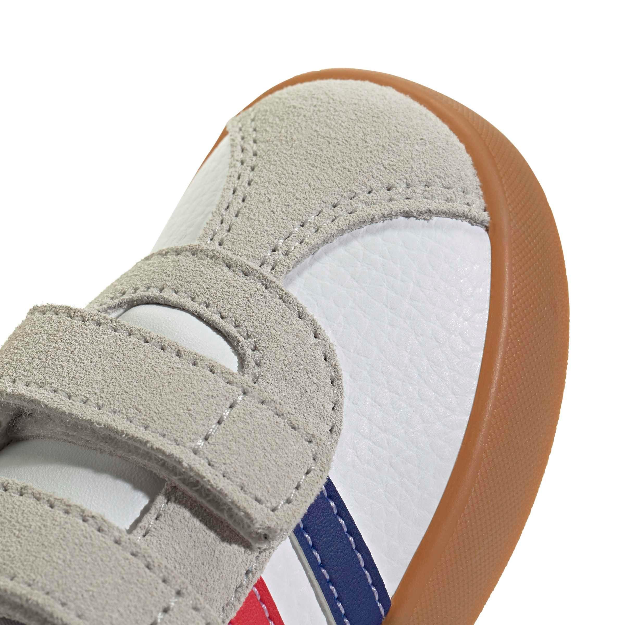 adidas VL Court 3.0 "Ftwr White/Pure Ruby/Mystery Ink" Infant Boys' Shoe - WHITE/RUBY/INK
