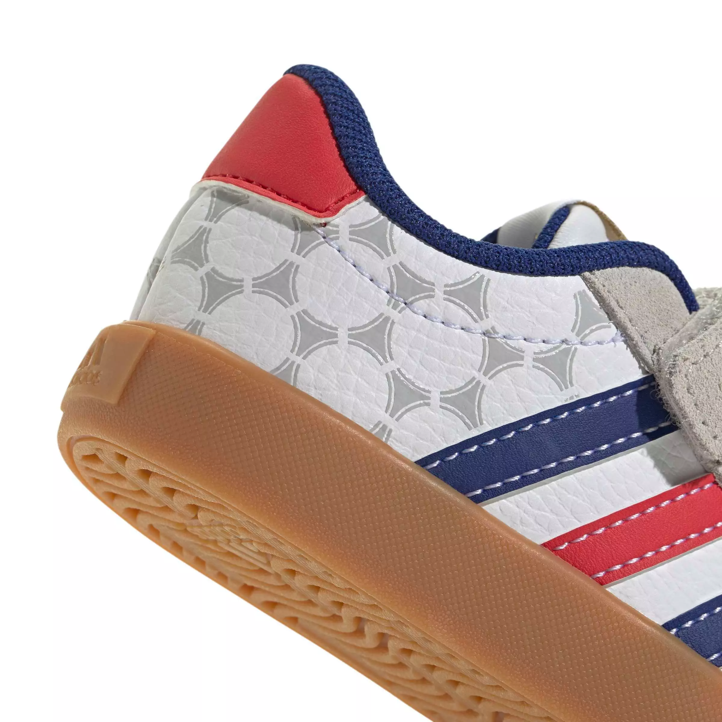 adidas VL Court 3.0 "Ftwr White/Pure Ruby/Mystery Ink" Infant Boys' Shoe - WHITE/RUBY/INK