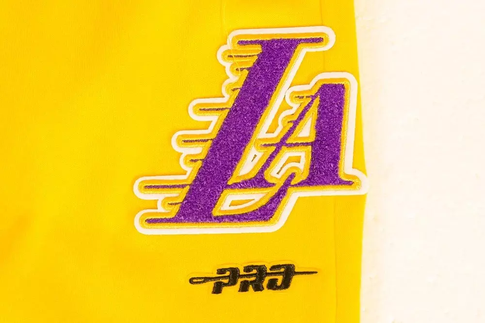 Pro Standard Big Boys' NBA Los Angeles Lakers Classic Fleece Sweatpants -Yellow - YELLOW