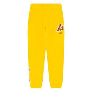 Pro Standard Big Boys' NBA Los Angeles Lakers Classic Fleece Sweatpants -Yellow