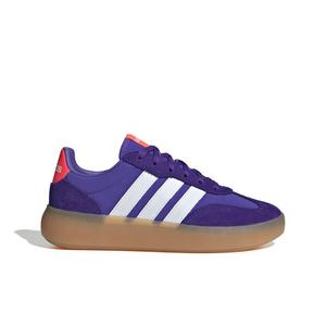 adidas Barreda Decode "Solar Purple/Ftwr White/Solar Turbo" Grade School Girls' Shoe - PURPLE/WHITE/SOLAR